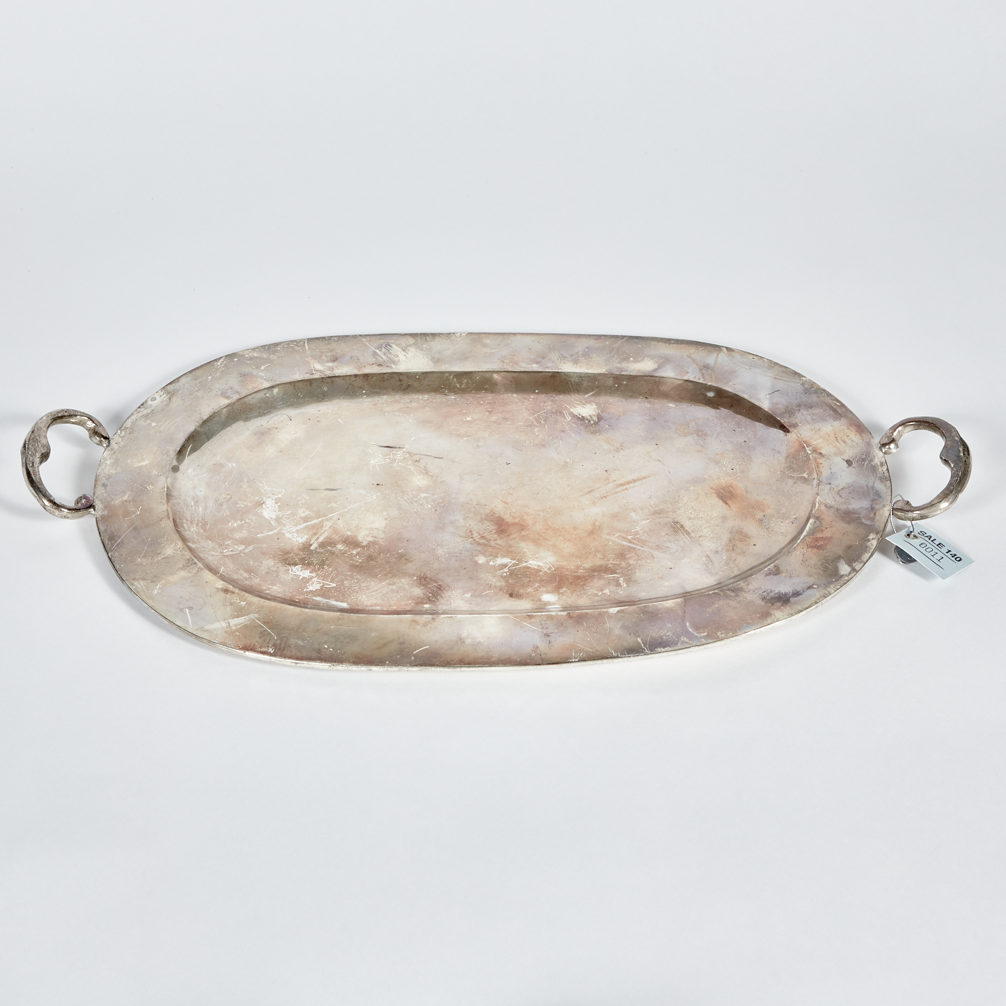 Lot image - Silver Tray, 19 ozs.