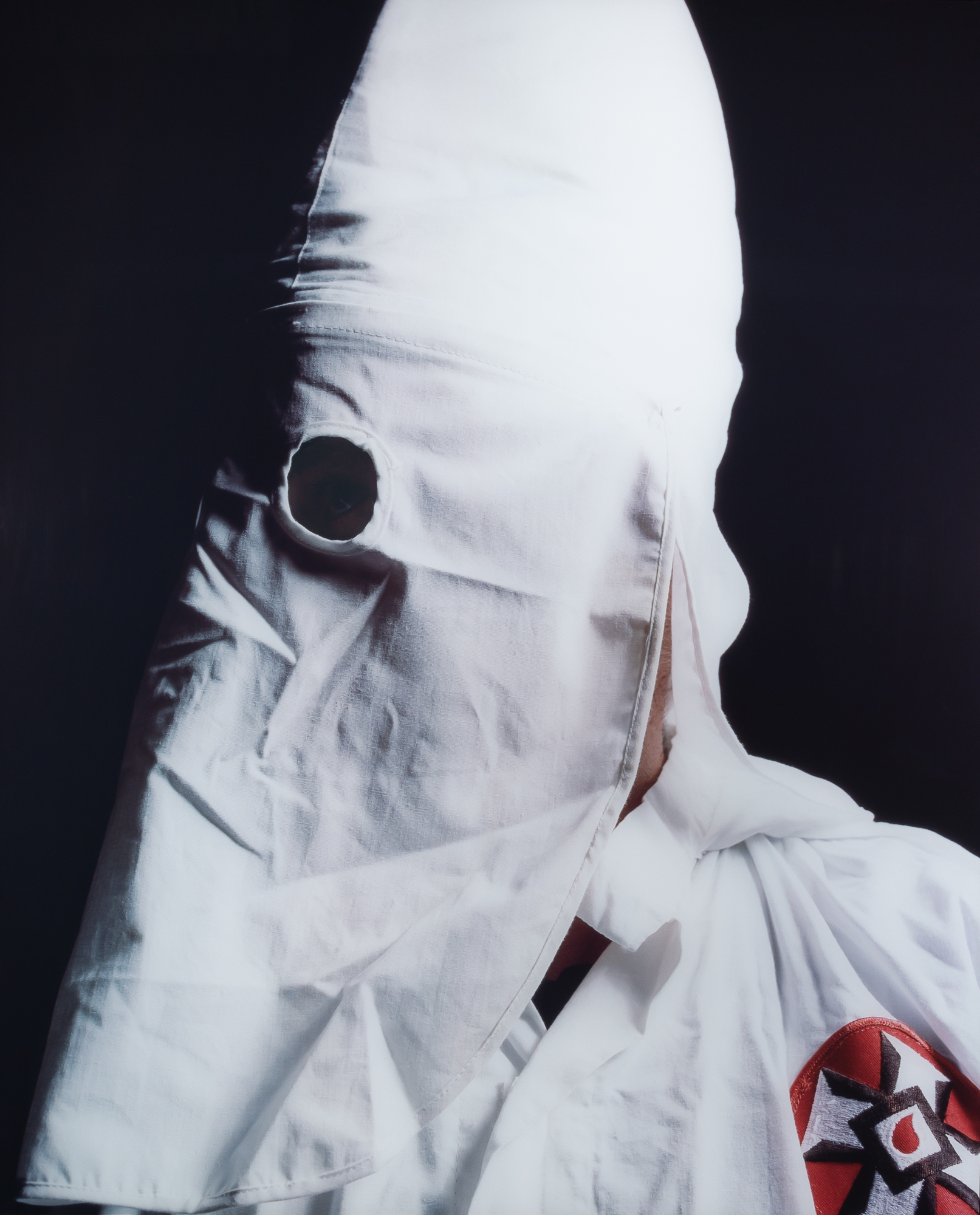 Lot image - SERRANO, ANDRES (b. 1950)  The Klan Klansman (Great Titan of The Invisible Empire VII),