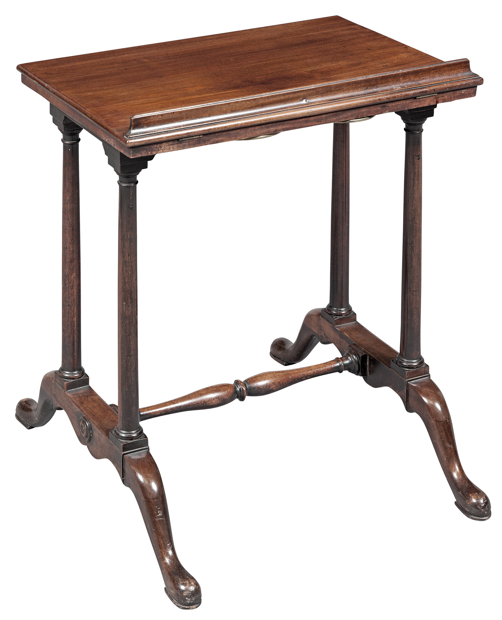 Lot image - George II Mahogany Reading Table