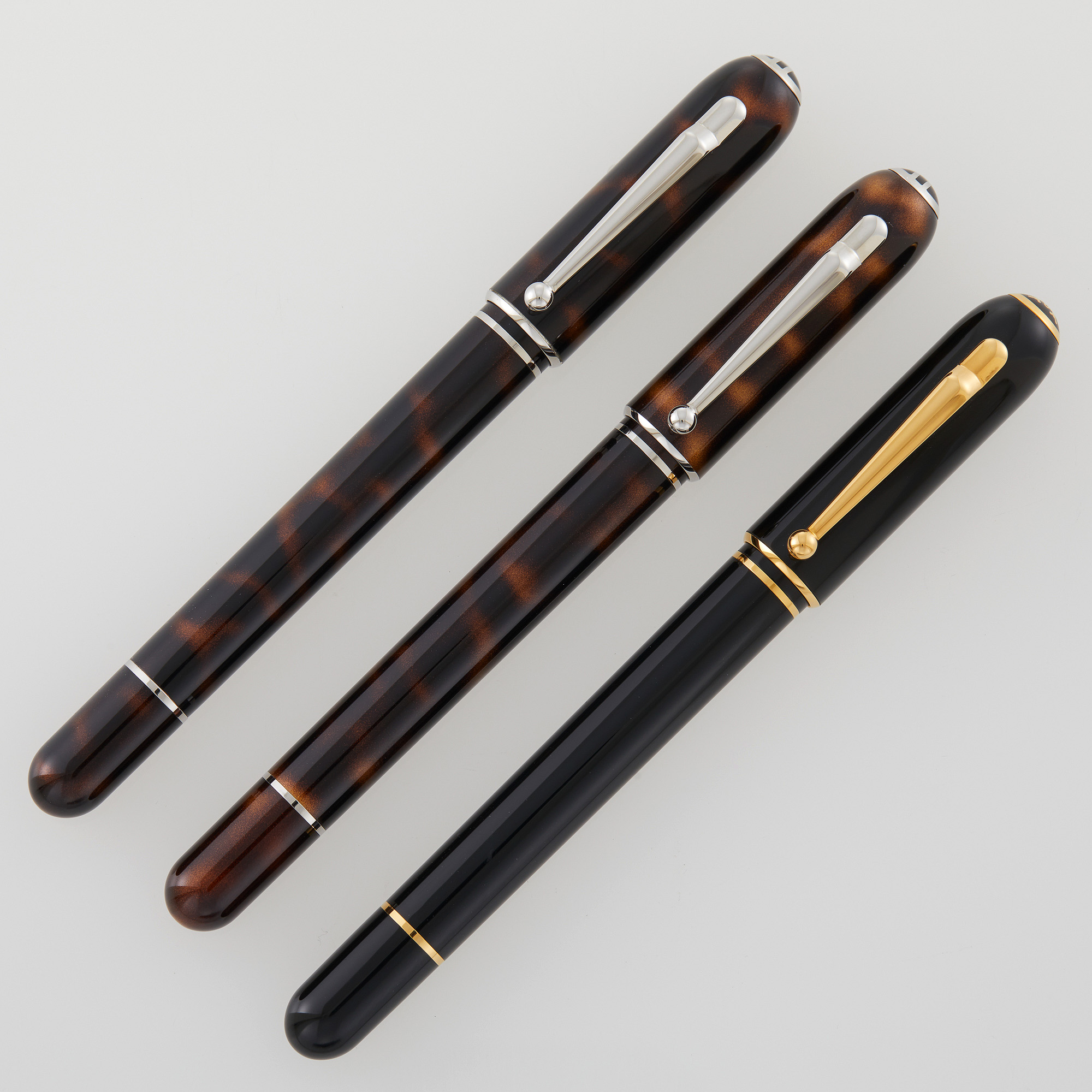 Lot image - Dunhill: Three Sidecar Writing Instruments