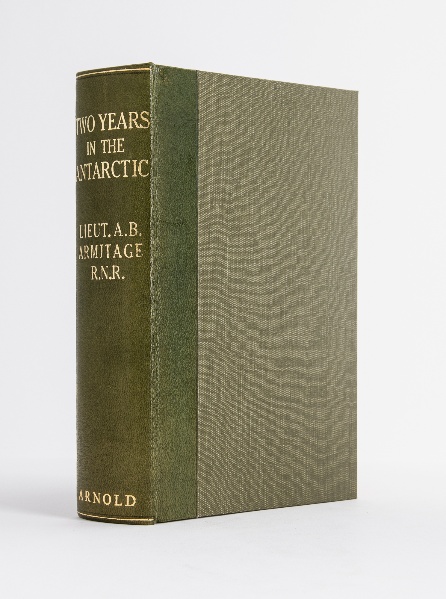 Lot image - [ANTARCTIC]  ARMITAGE, ALBERT. Two Years in the Antarctic: Being a Narrative of the British National Antarctic Expedition.