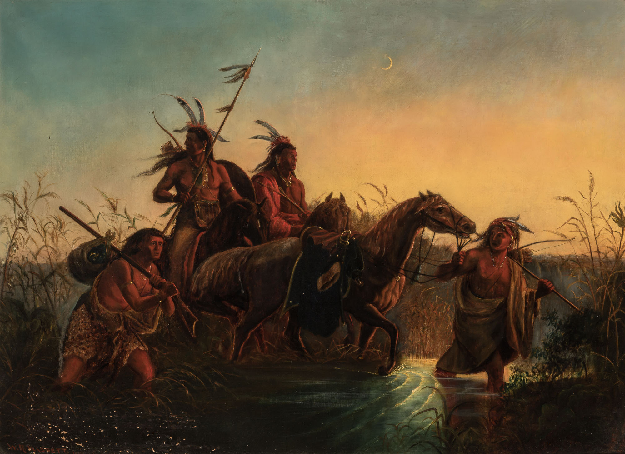 Lot image - W. R. Hassett after Carl Wimar