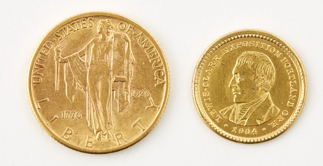 Lot image - United States Gold Commemorative Group