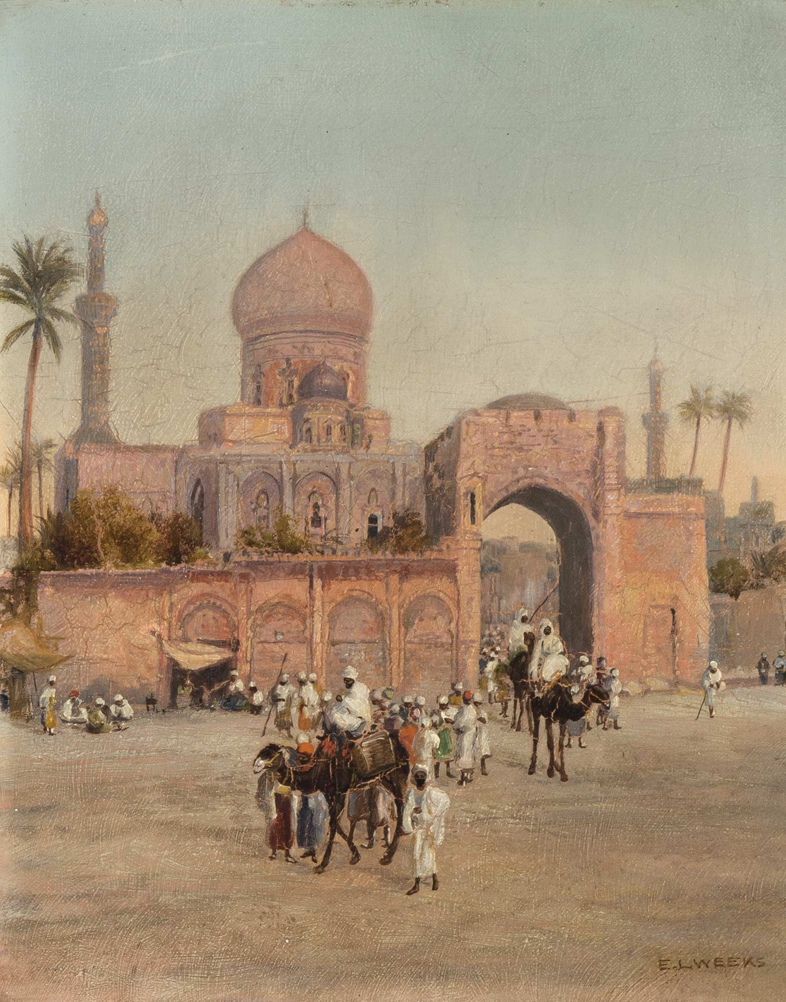 Lot image - Manner of Edwin Lord Weeks