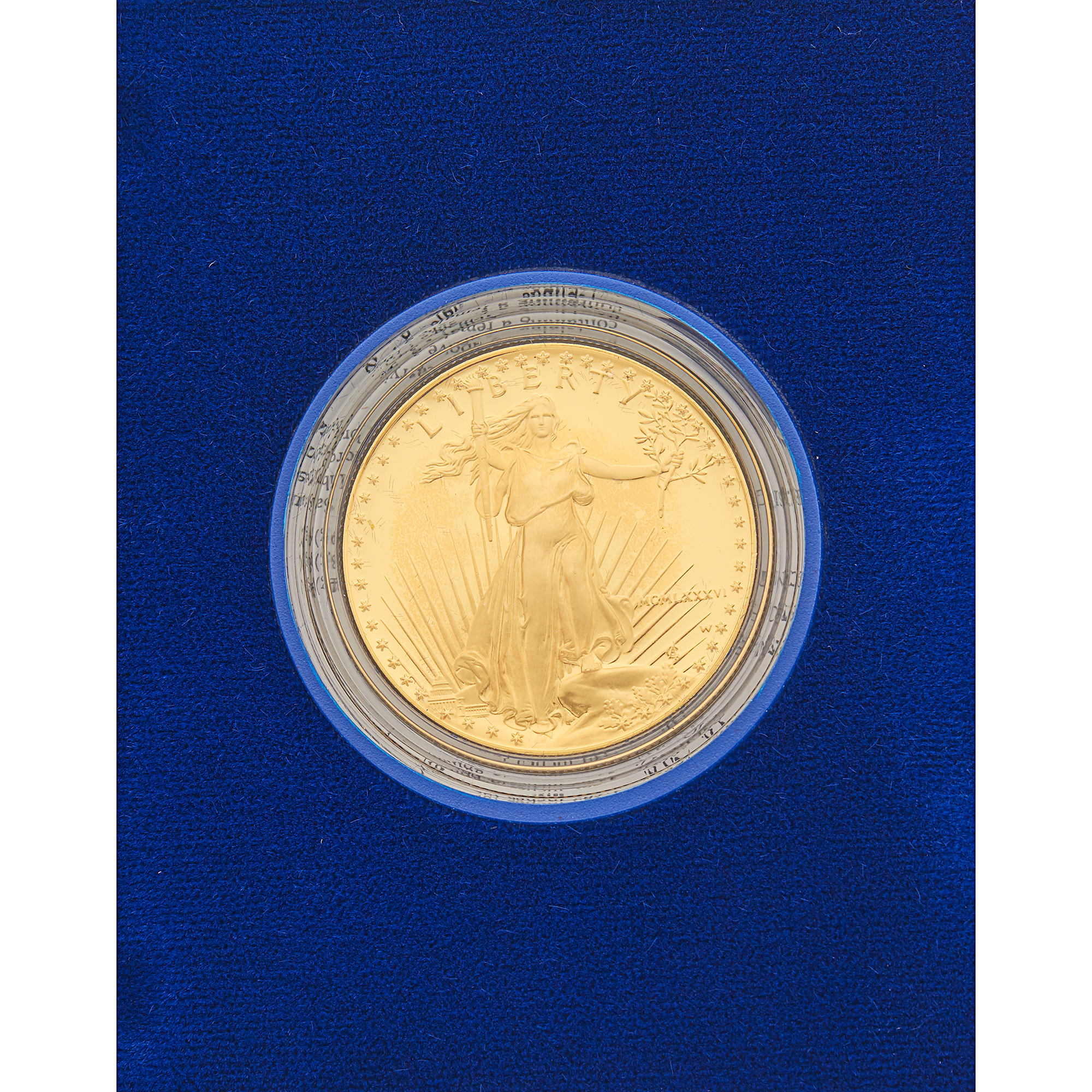 Lot image - United States 1986 Proof One Ounce Gold Eagle Proof