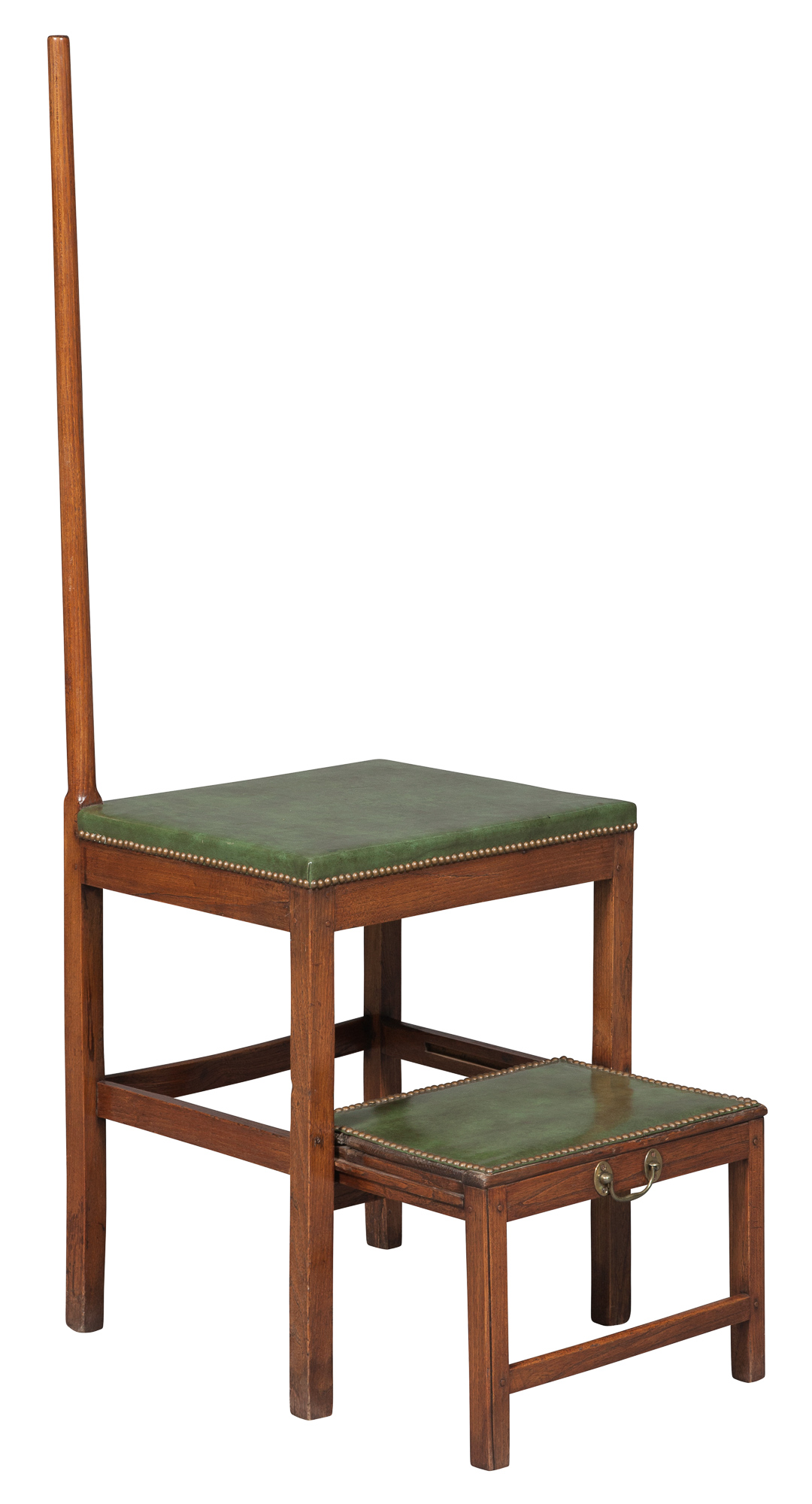 Lot image - Set of George III Various Woods Library Steps