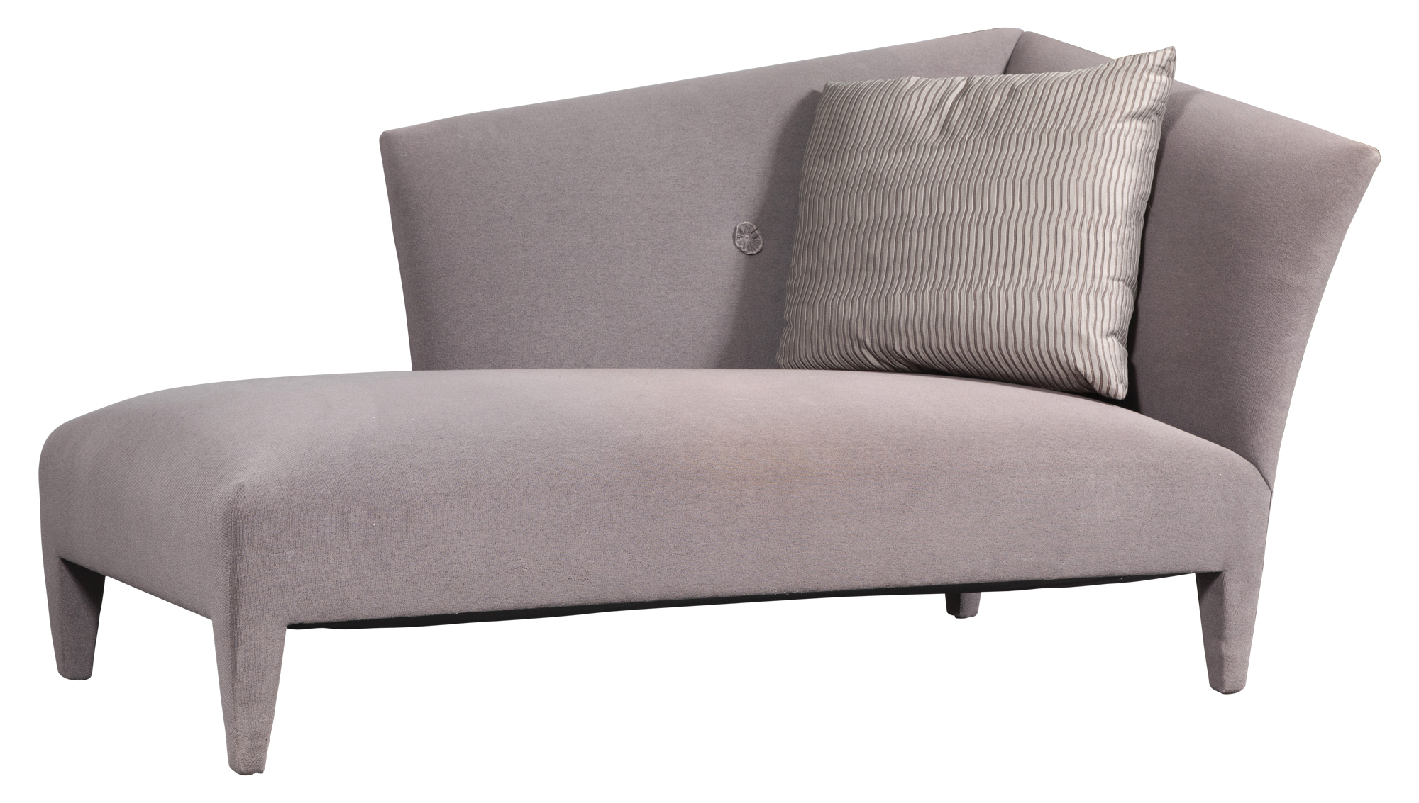 Lot image - John Hutton for Donghia Fully Upholstered Chaise Longue