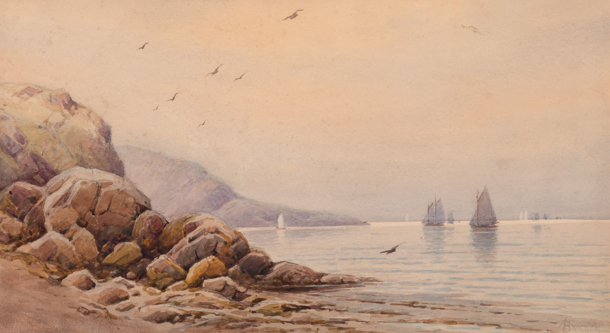 Lot image - Alfred Thompson Bricher