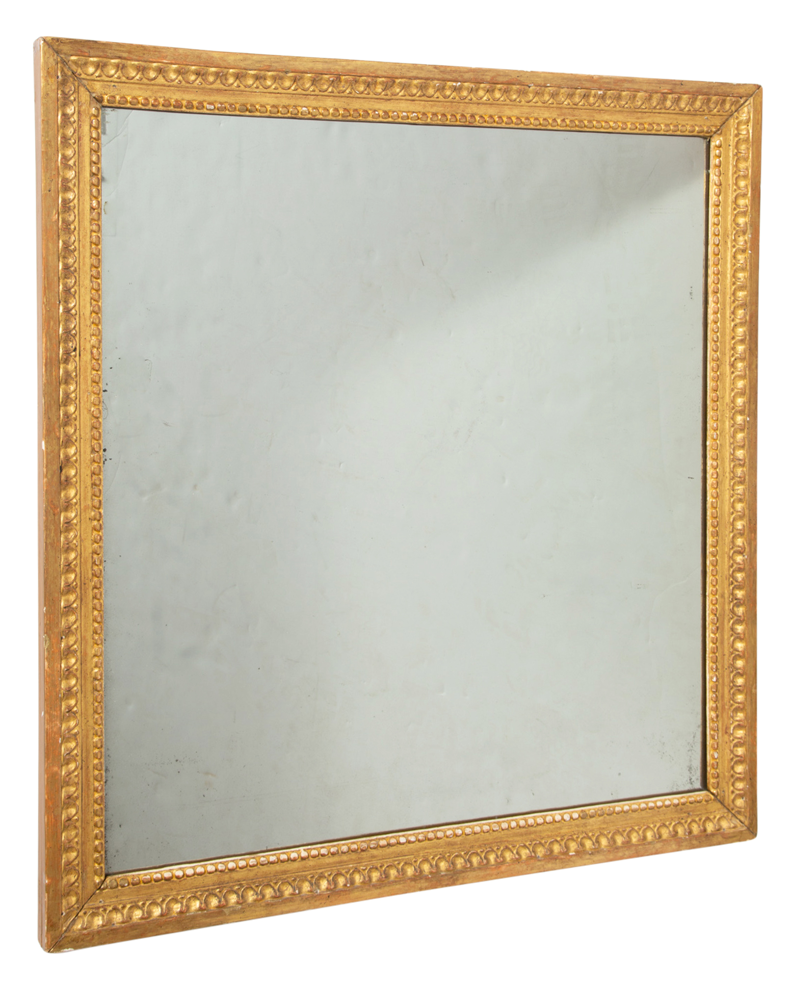 Lot image - Italian Neoclassical Style Giltwood Mirror