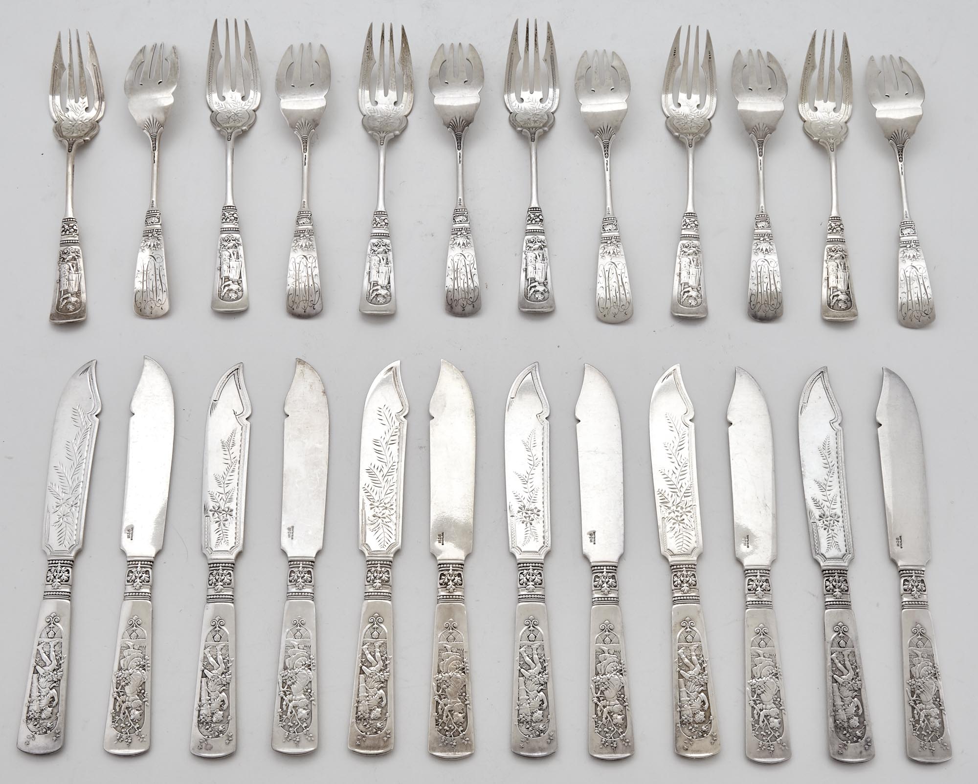 Lot image - Gorham Sterling Silver Gilpen