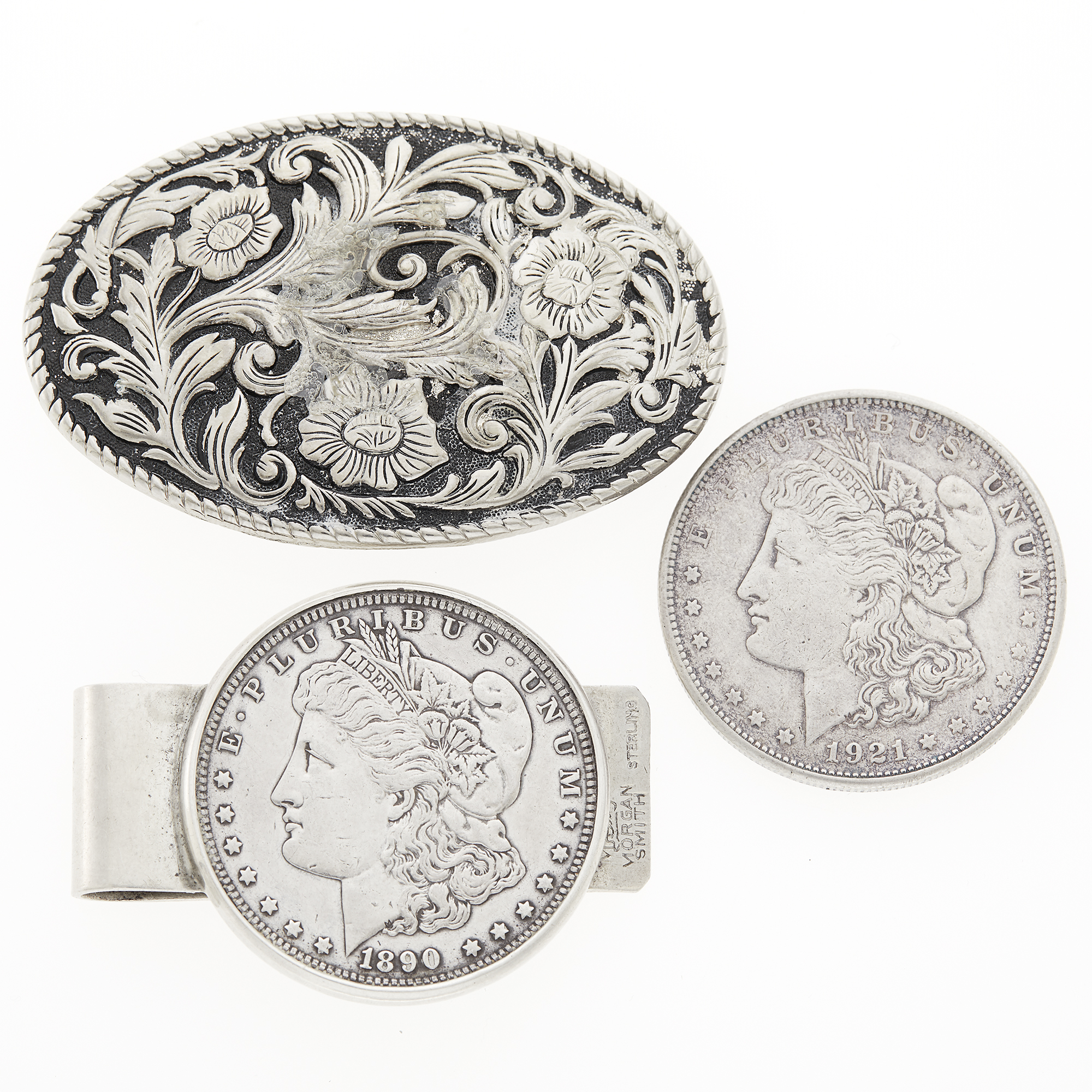Lot image - United States Morgan Dollar Jewelry
