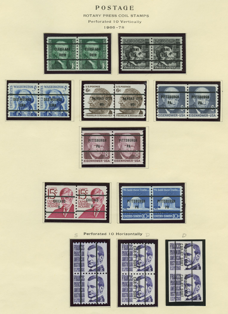 Lot image - United States Definitive Series 1965 to 1988