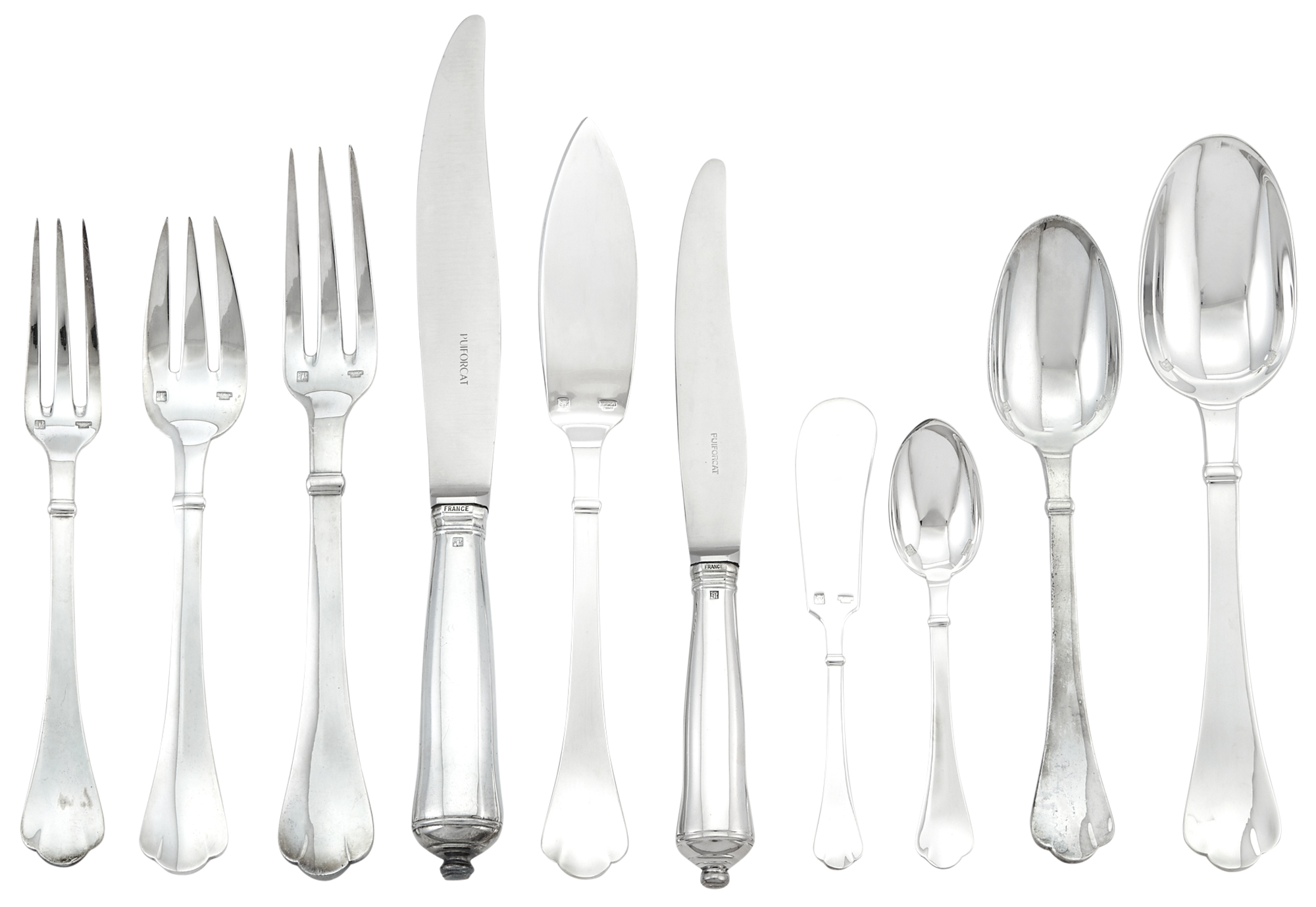 Lot image - Puiforcat Silver Plated Cardinal