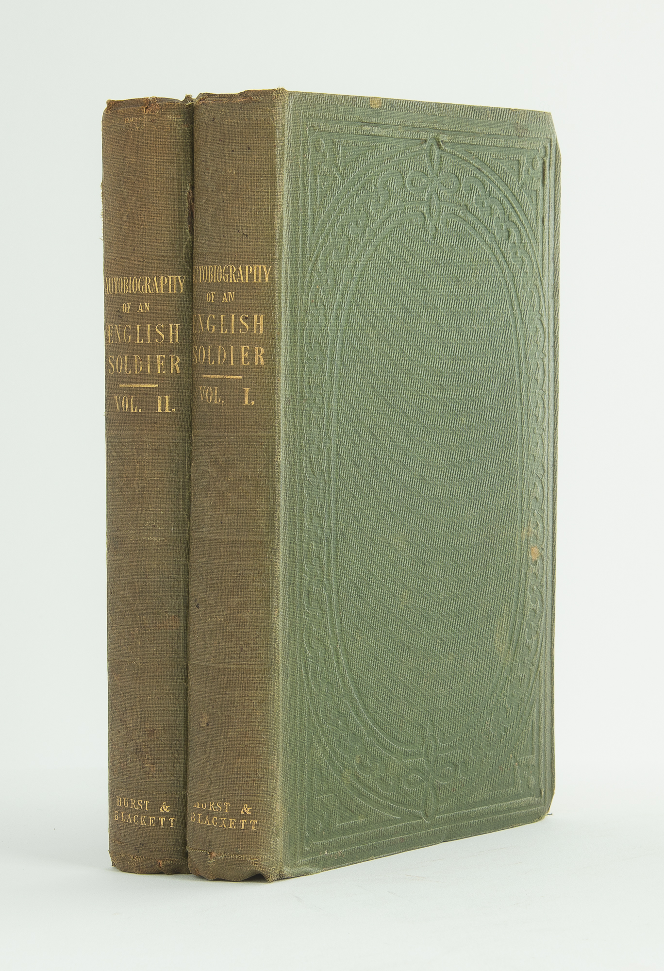 Lot image - [MEXICAN WAR/FLORIDA-BALLENTINE, GEORGE]  Autobiography of an English Soldier in the United States Army. Comprising Observations and Adventures in the States and Mexico.
