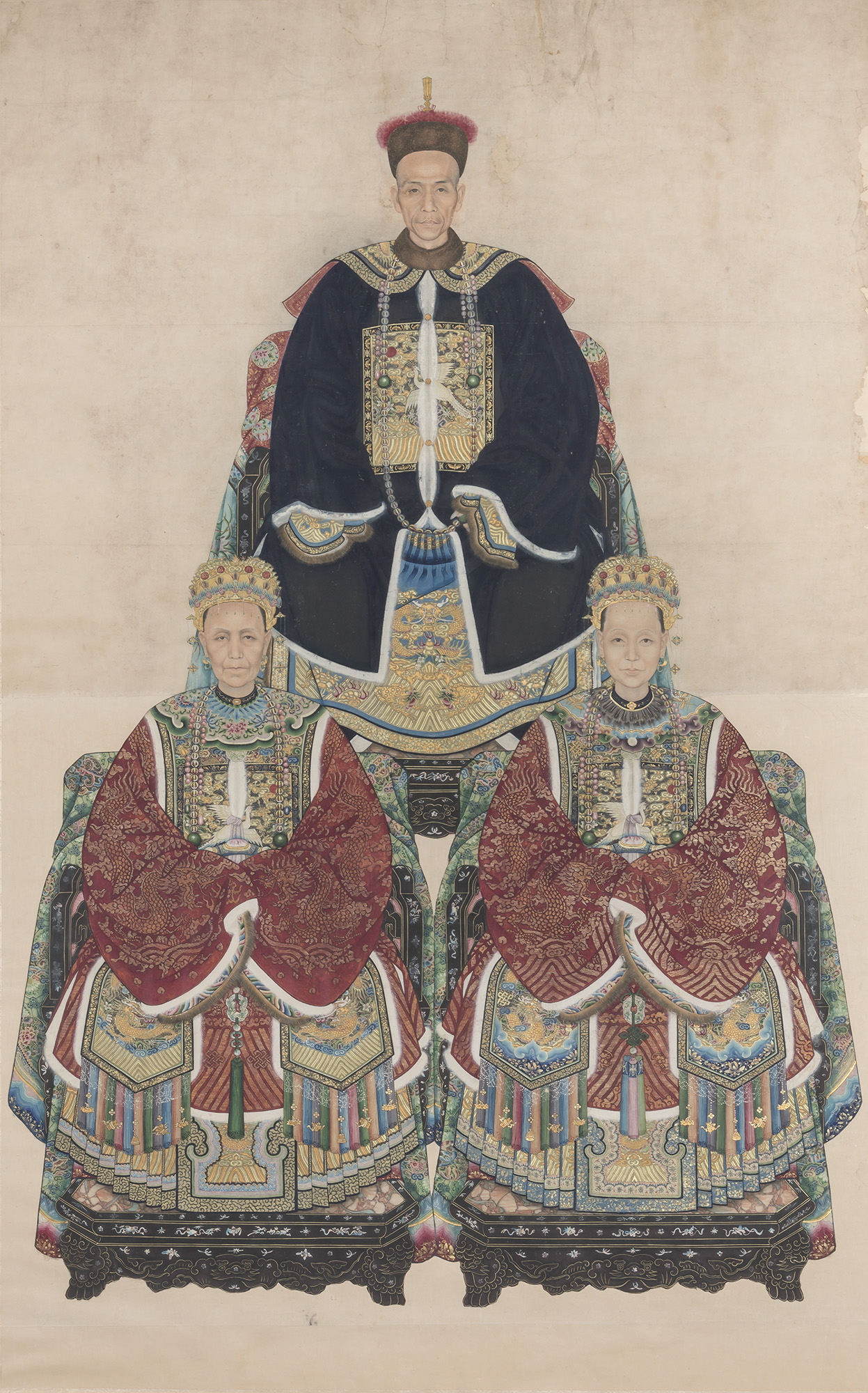 Lot image - Chinese Ancestral Portrait