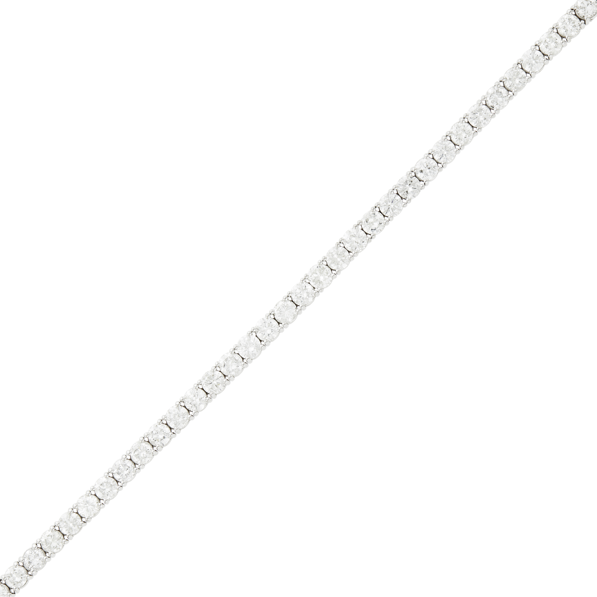 Lot image - White Gold and Diamond Bracelet