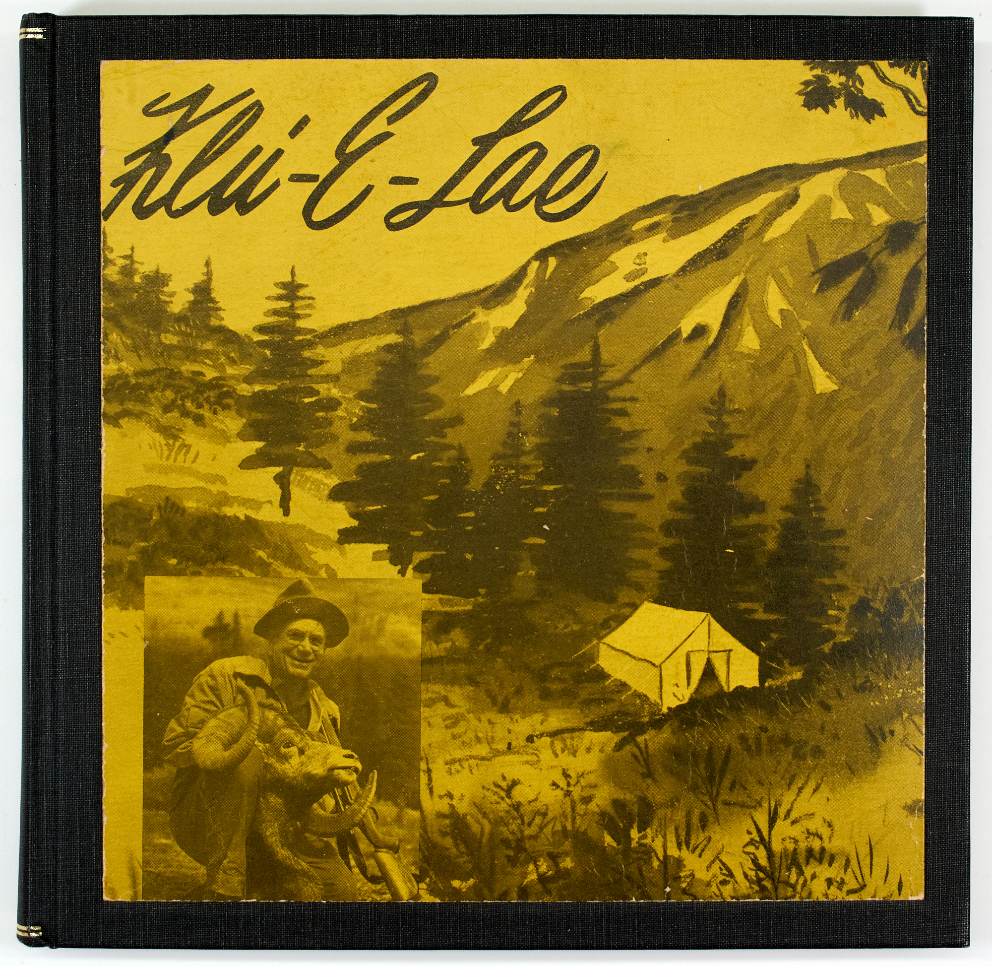 Lot image - [AMERICAN HUNTING]  SMITH, ELMER H. Log. British Columbia Trip Canada. Klu-e-Lae Camp. August 18 to September 10, 1950.