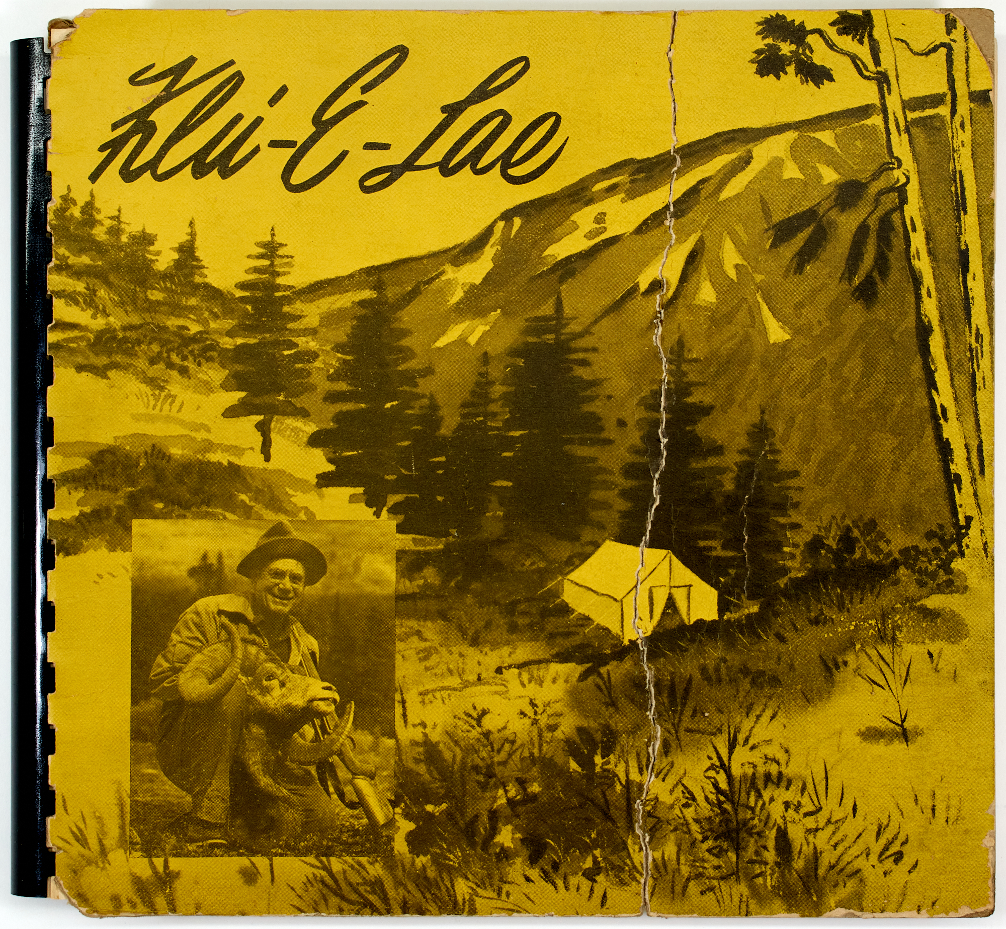 Lot image - [BRITISH COLUMBIA]  SMITH, ELMER H. Log. British Columbia Trip Canada. Klu-e-Lae Camp. August 18 to September 10, 1950.