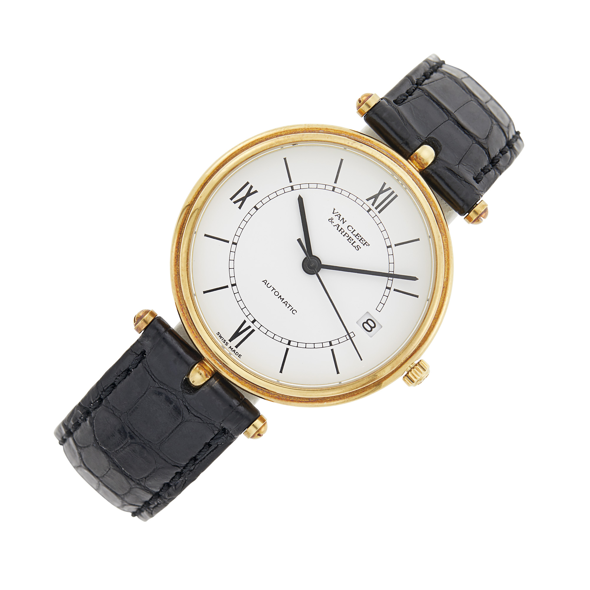Lot image - Van Cleef & Arpels Gold La Collection Wristwatch