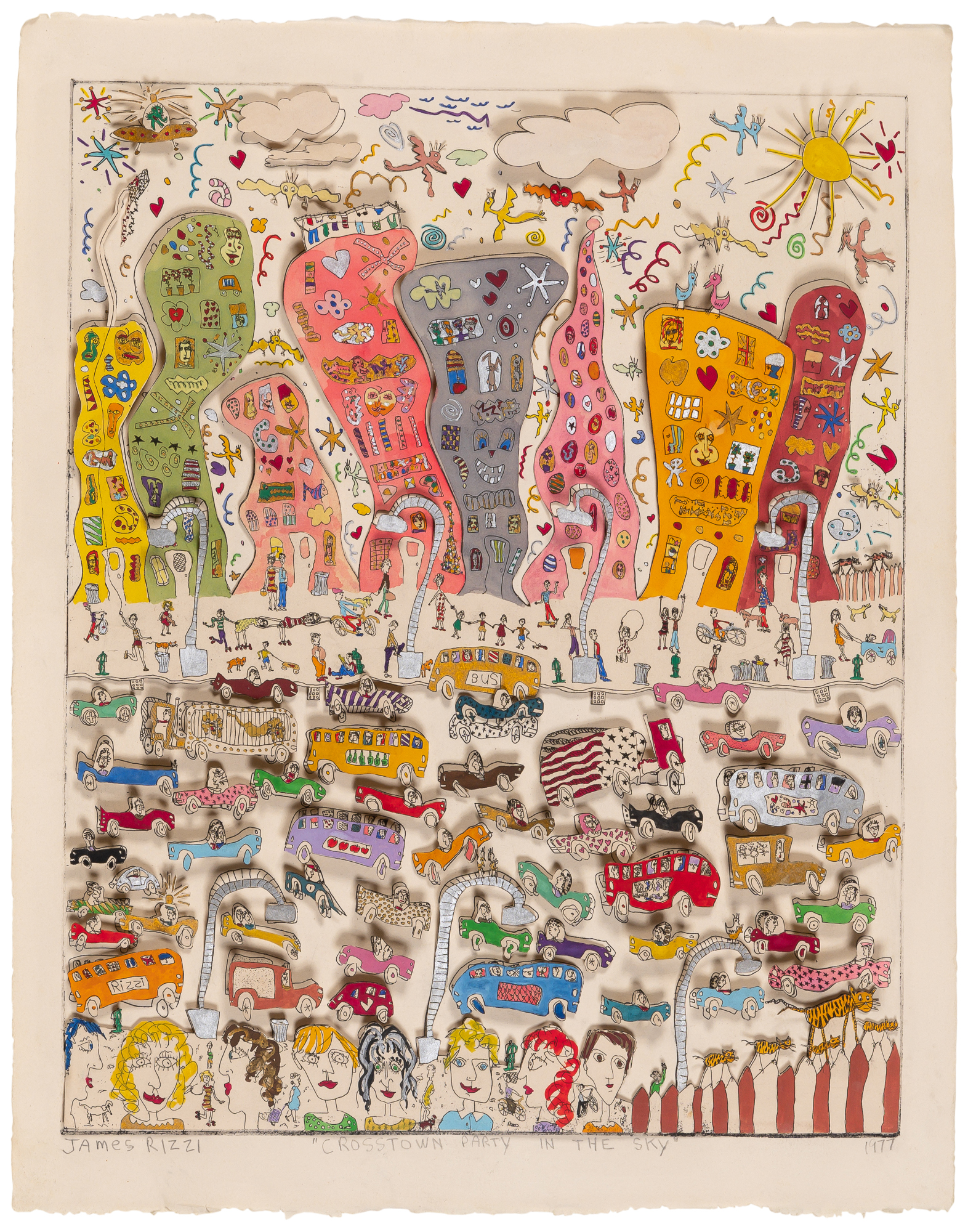 Lot image - James Rizzi (1950-2011)