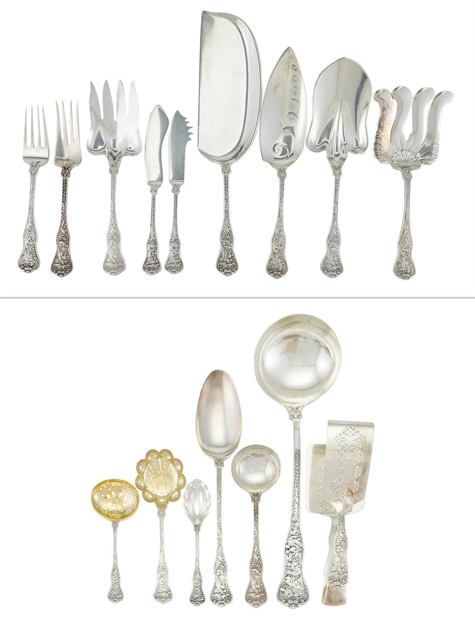 Lot image - Group of Tiffany & Co. Sterling Silver Olympian