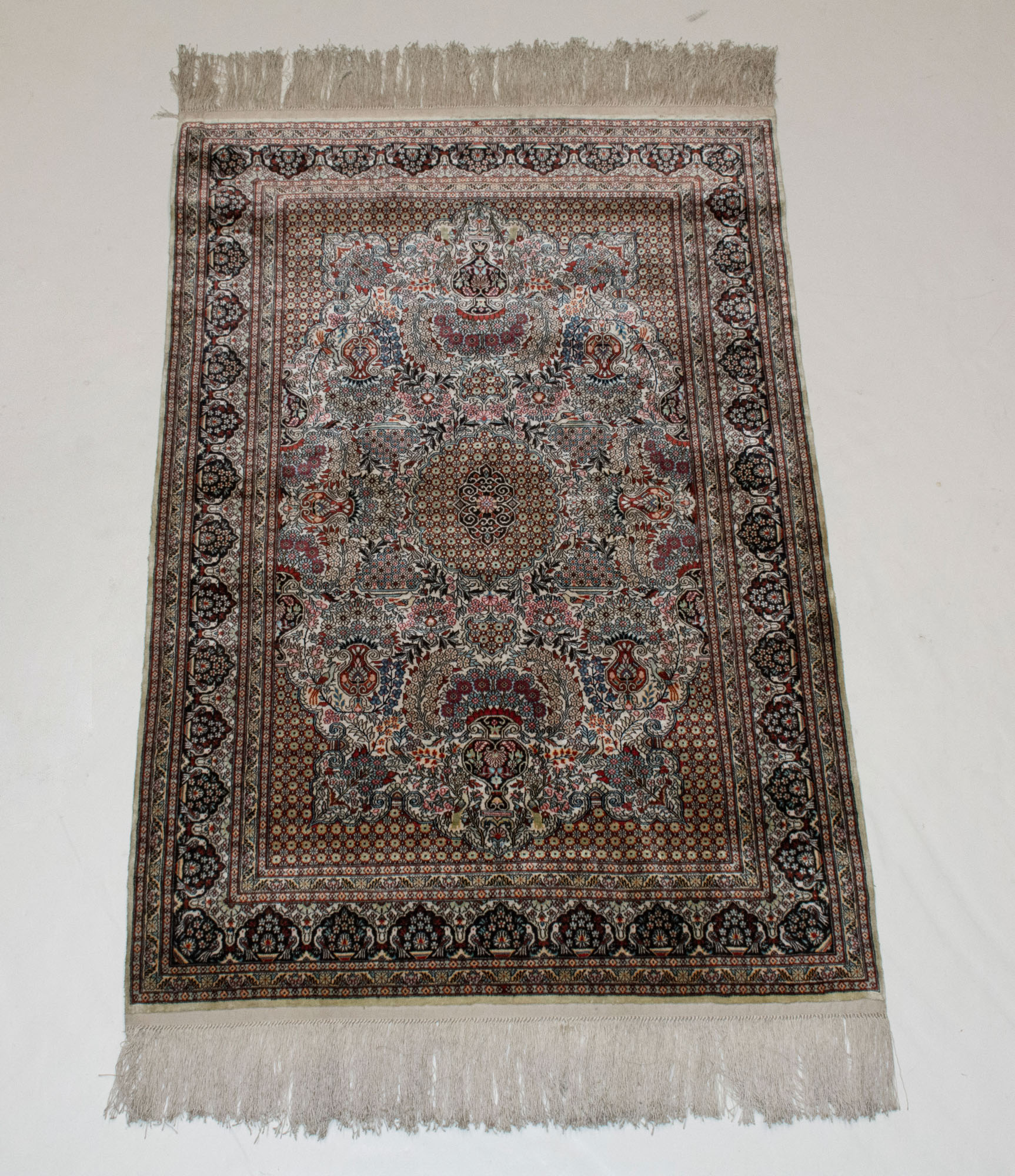 Lot image - Extremely Fine Silk Chinese Rug