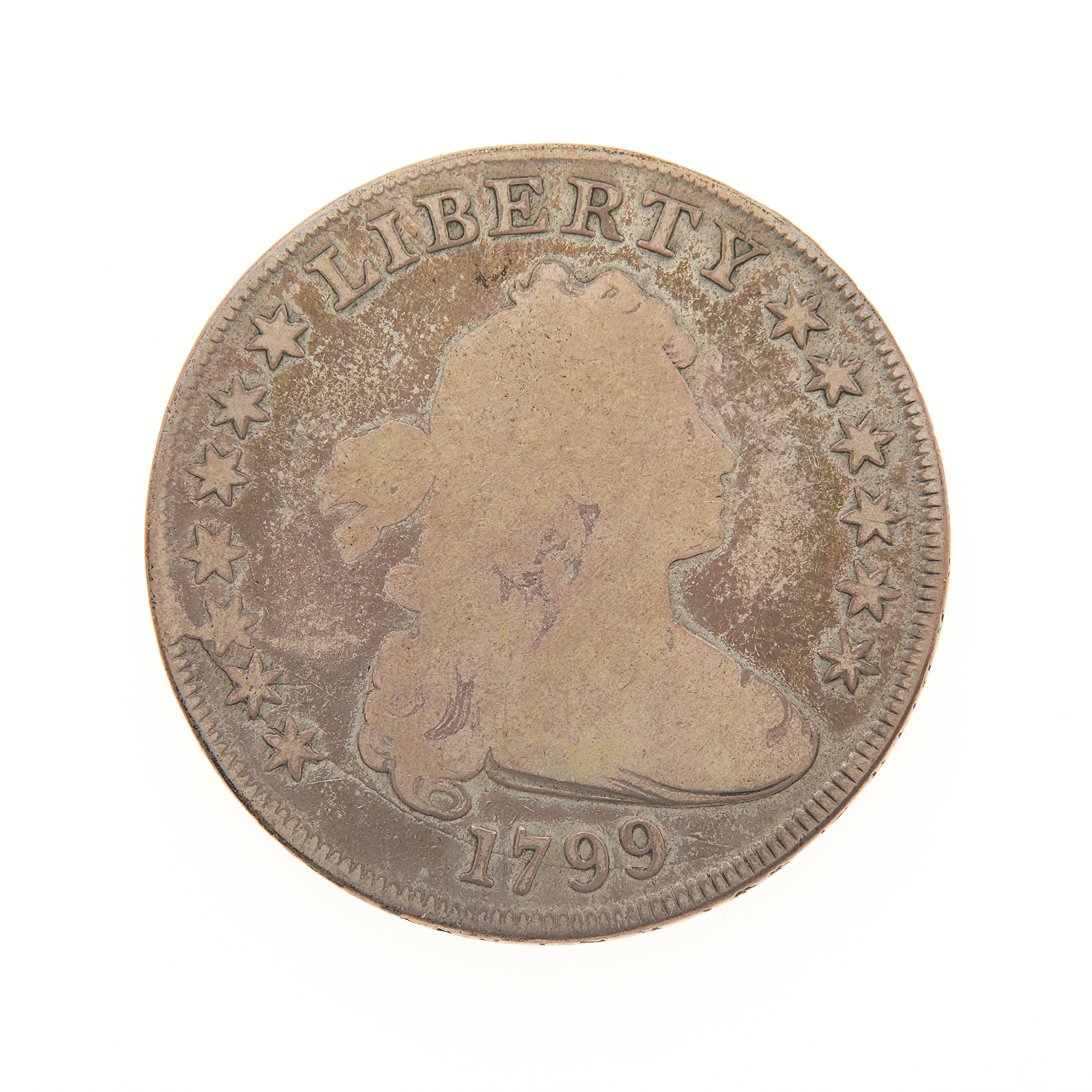 Lot image - United States 1799 Bust Dollar
