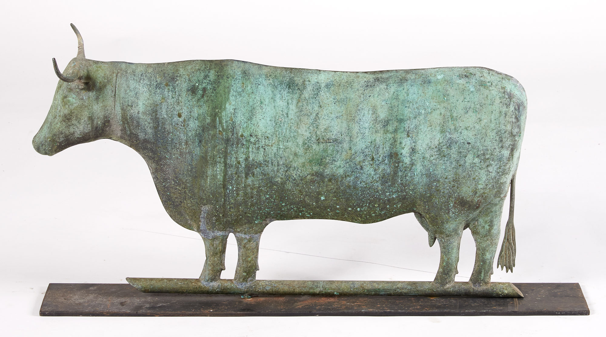 Lot image - Copper Cow Weathervane