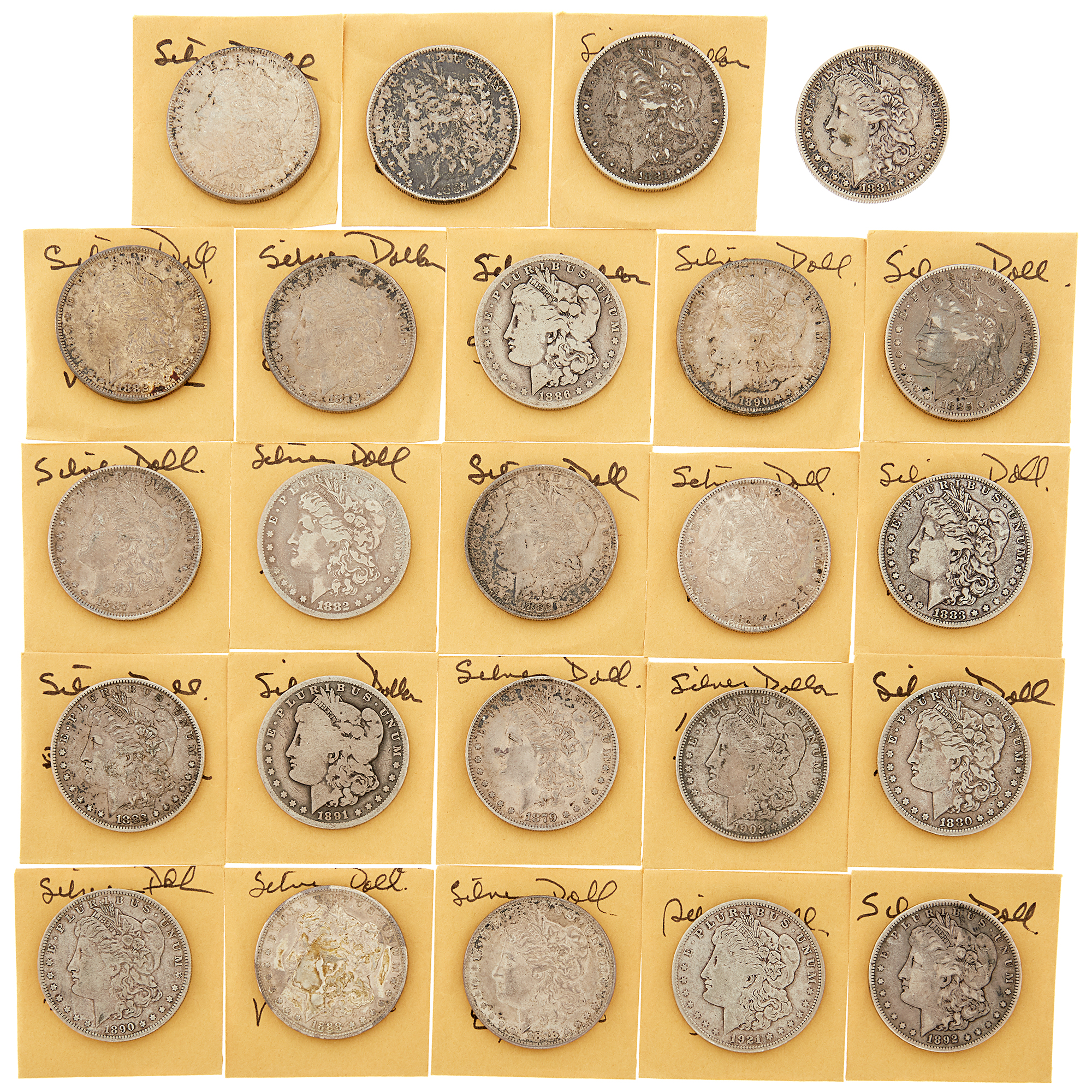Lot image - United States Morgan Dollar Group
