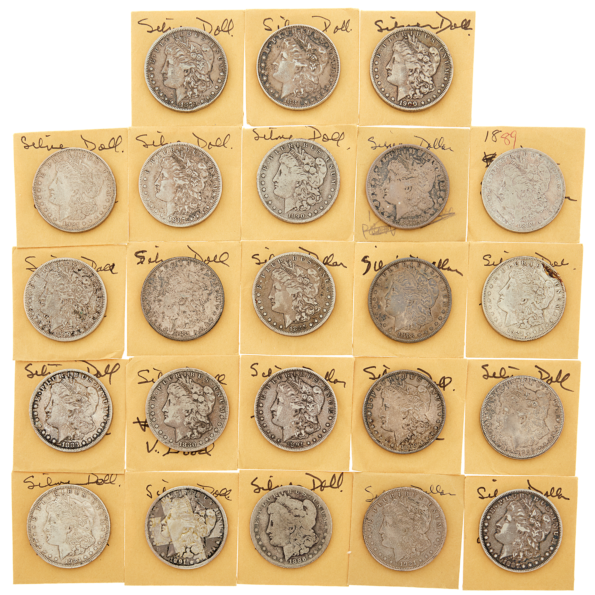 Lot image - United States Morgan Dollar Group