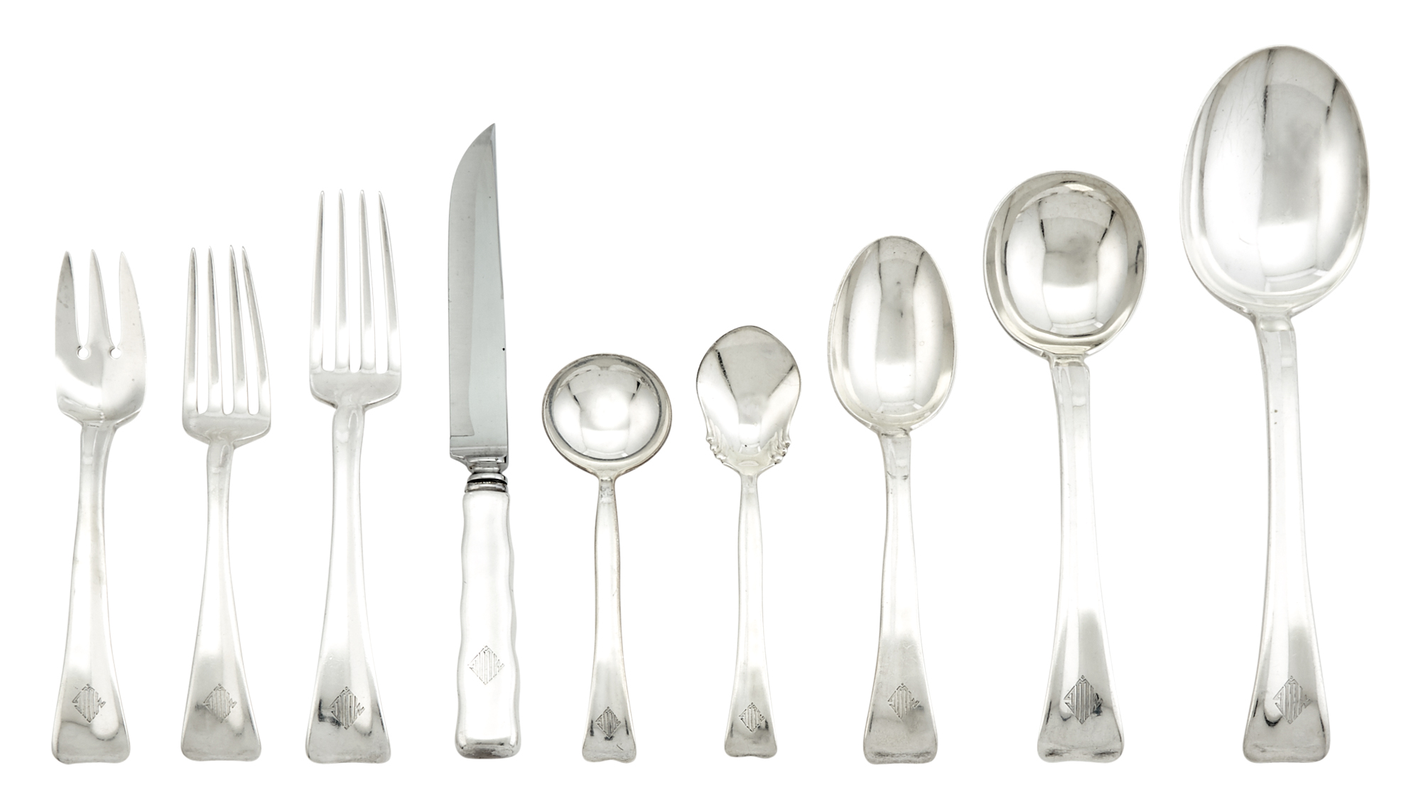 Lot image - Tiffany & Co. Sterling Silver Lap Over Edge