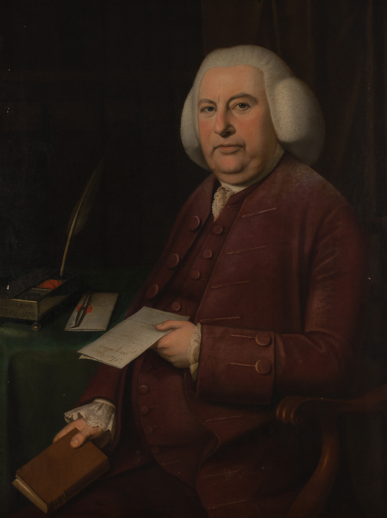 Lot image - Attributed to John Singleton Copley