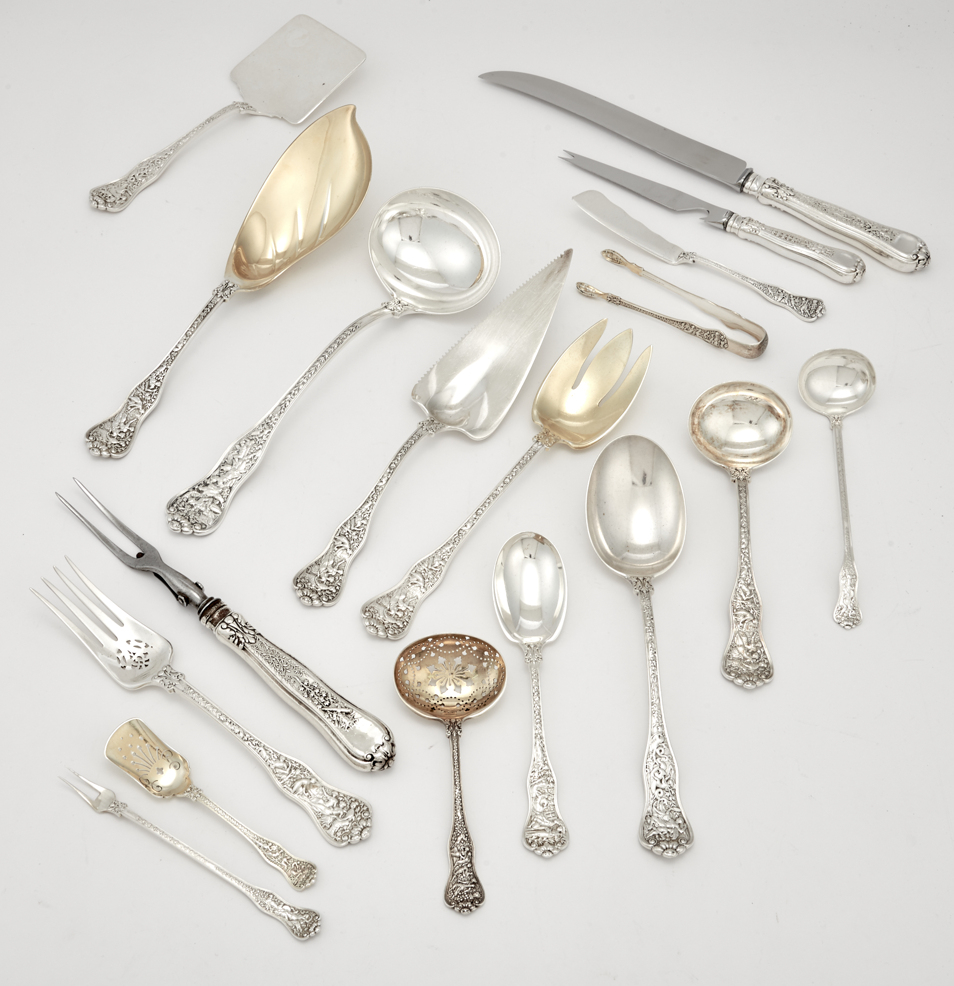 Lot image - Group of Tiffany & Co. Sterling Silver Olympian