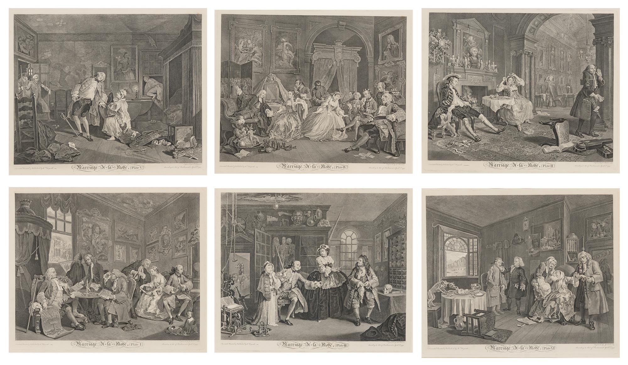 Lot image - After William Hogarth (1697-1764)
