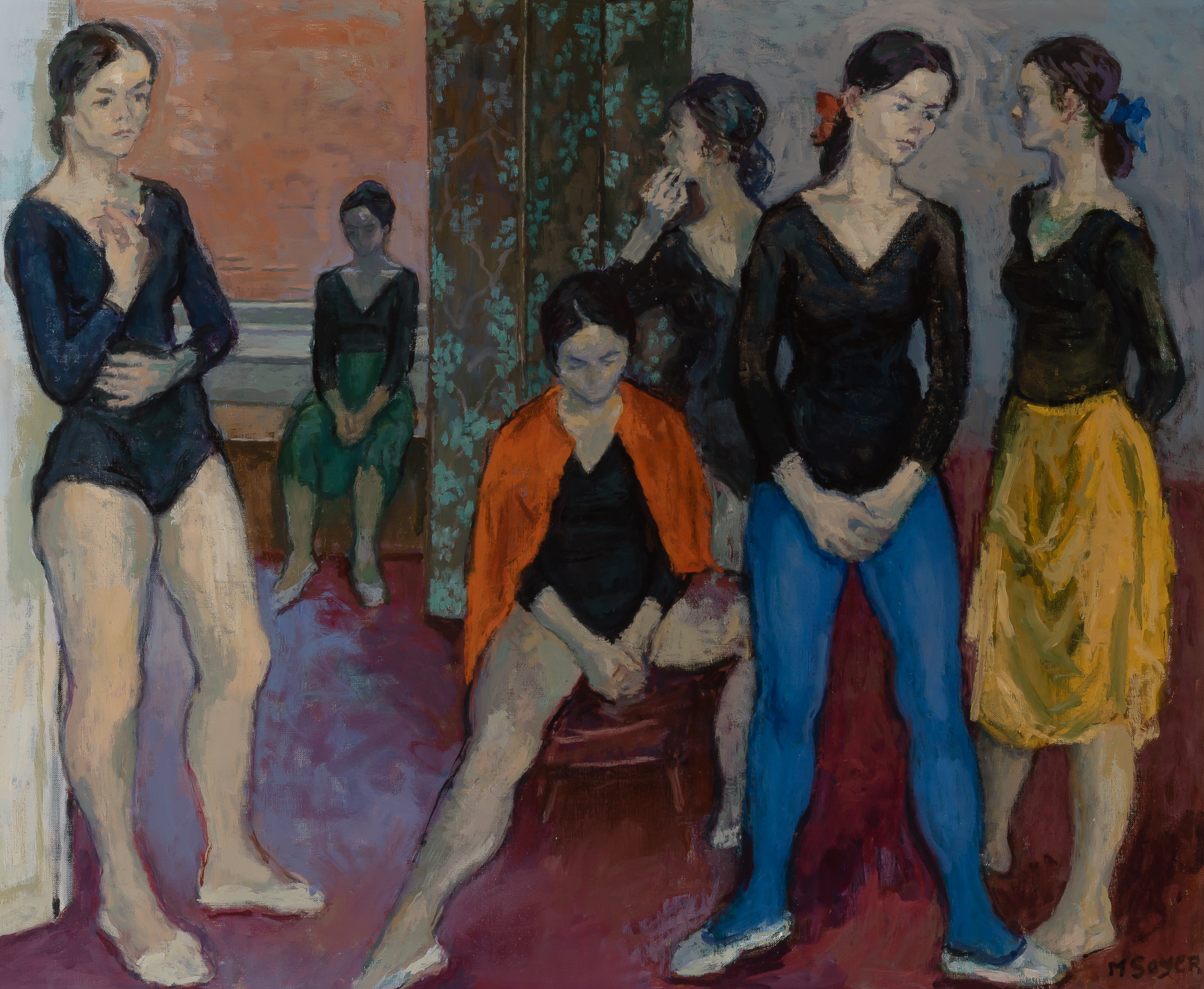 Lot image - Moses Soyer
