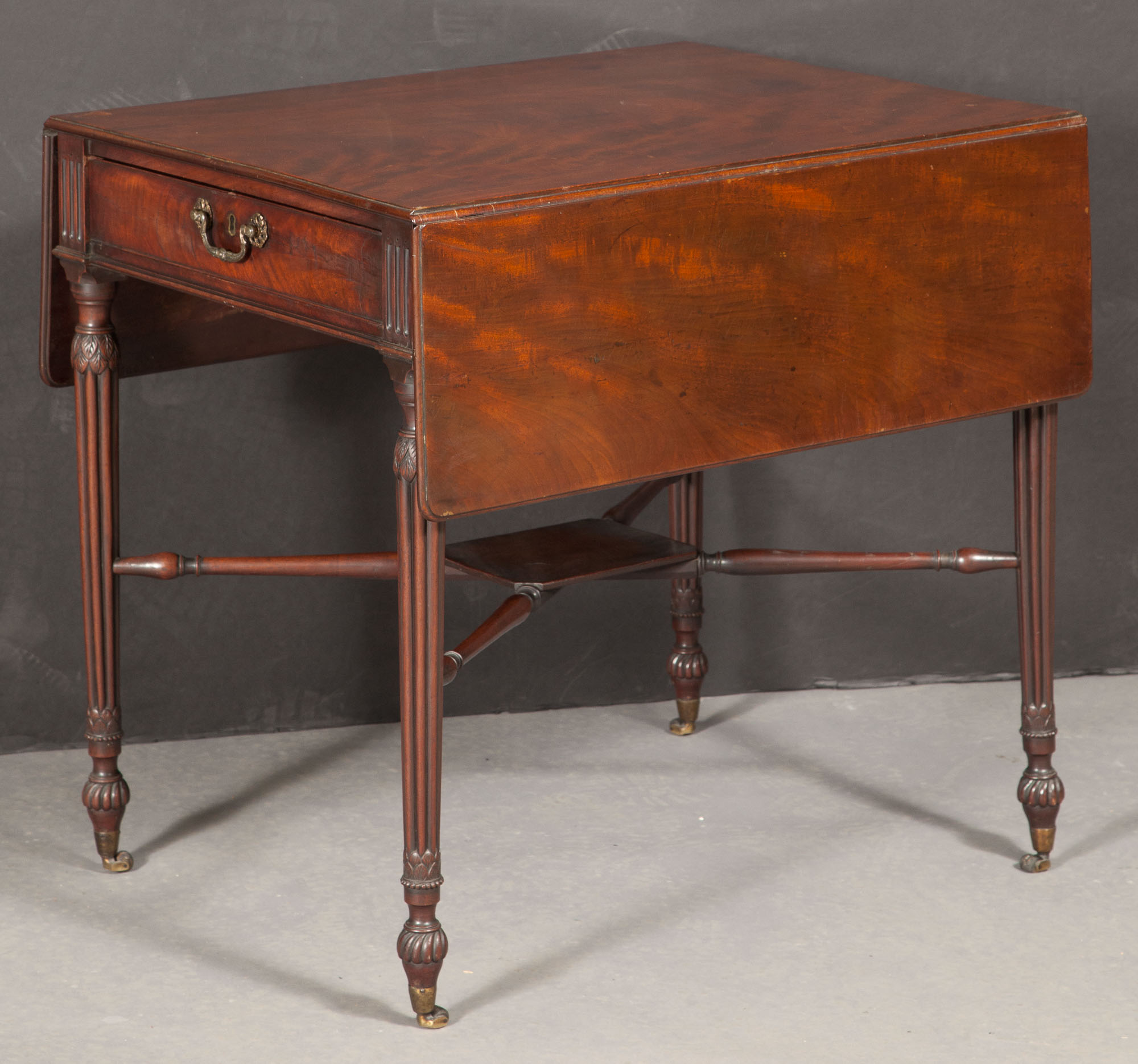 Lot image - George III Style Mahogany Pembroke Table