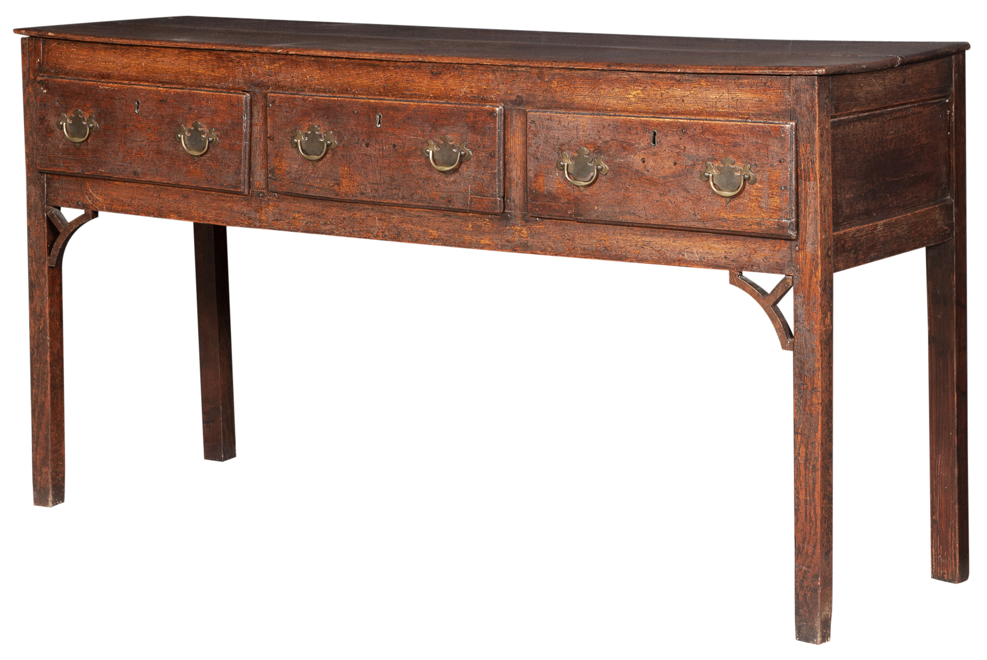 Lot image - English Oak Joined Dresser Base