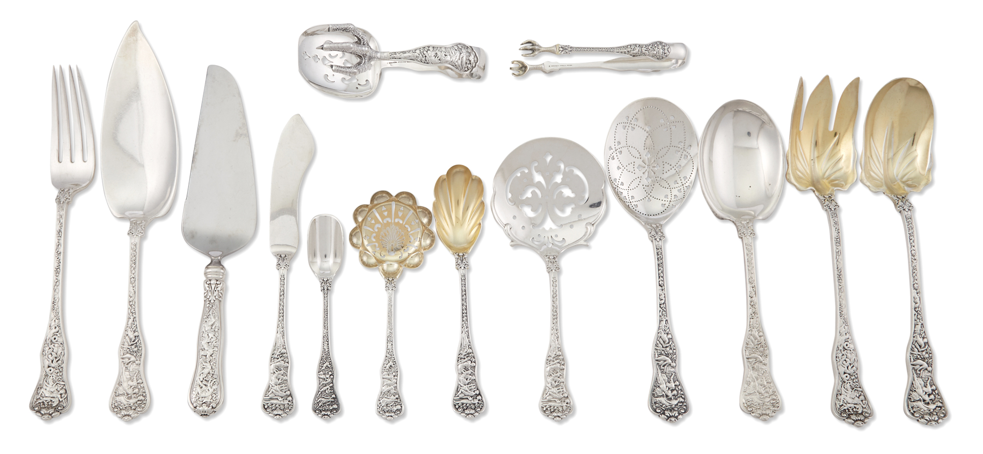 Lot image - Group of Tiffany & Co. Sterling Silver Olympian