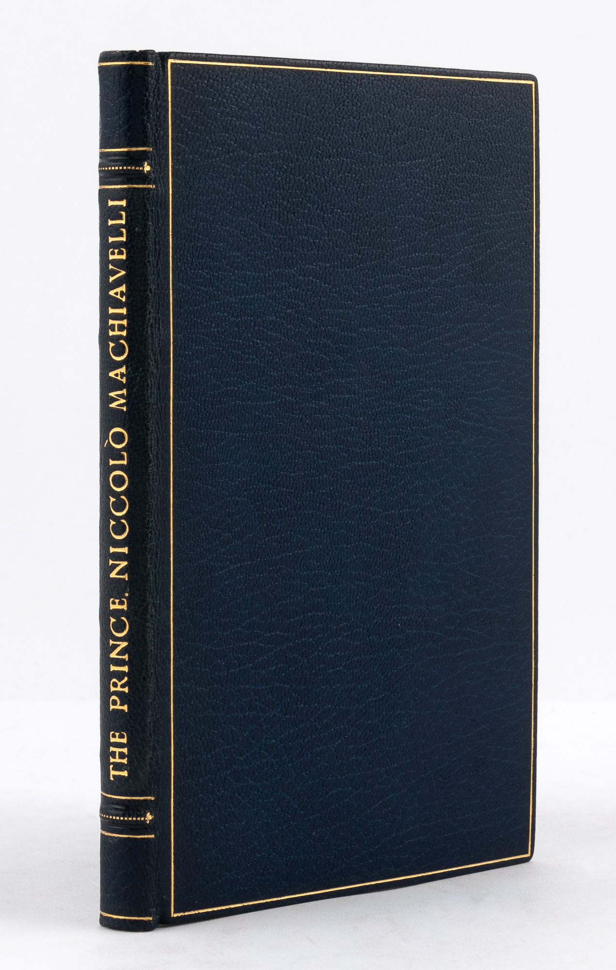 Lot image - [ASPREY BINDING]  MACHIAVELLI, NICCOLO. The Prince.