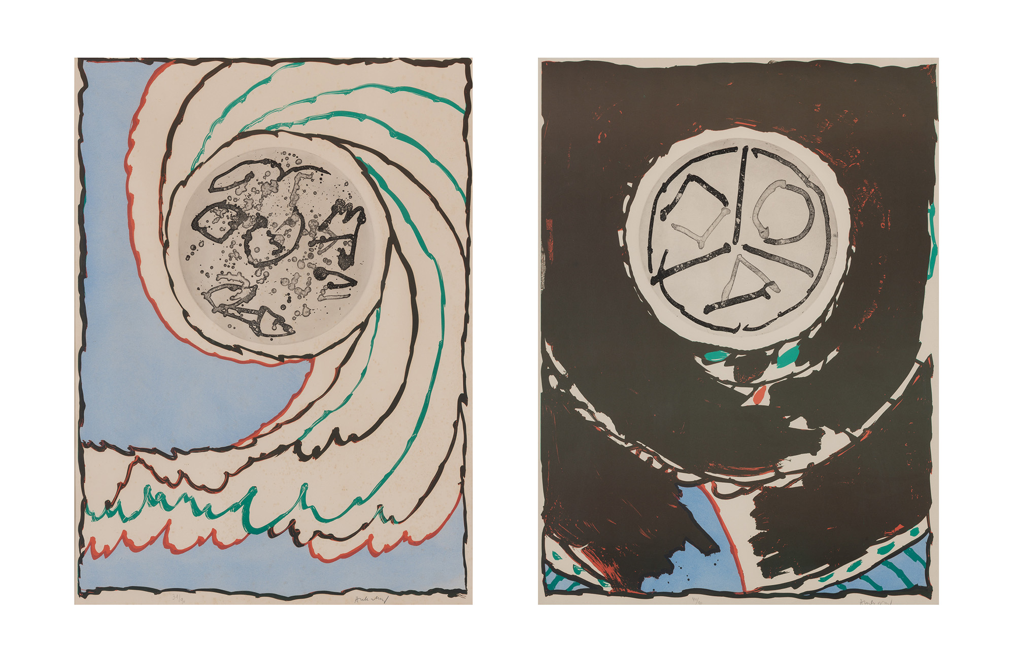 Lot image - Pierre Alechinsky (b. 1927)