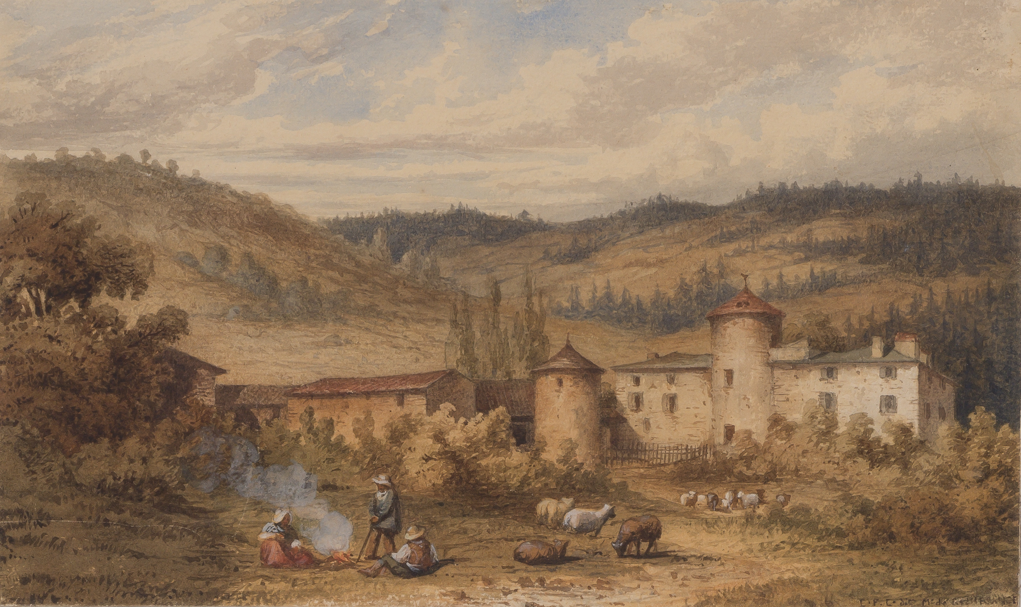 Lot image - French School