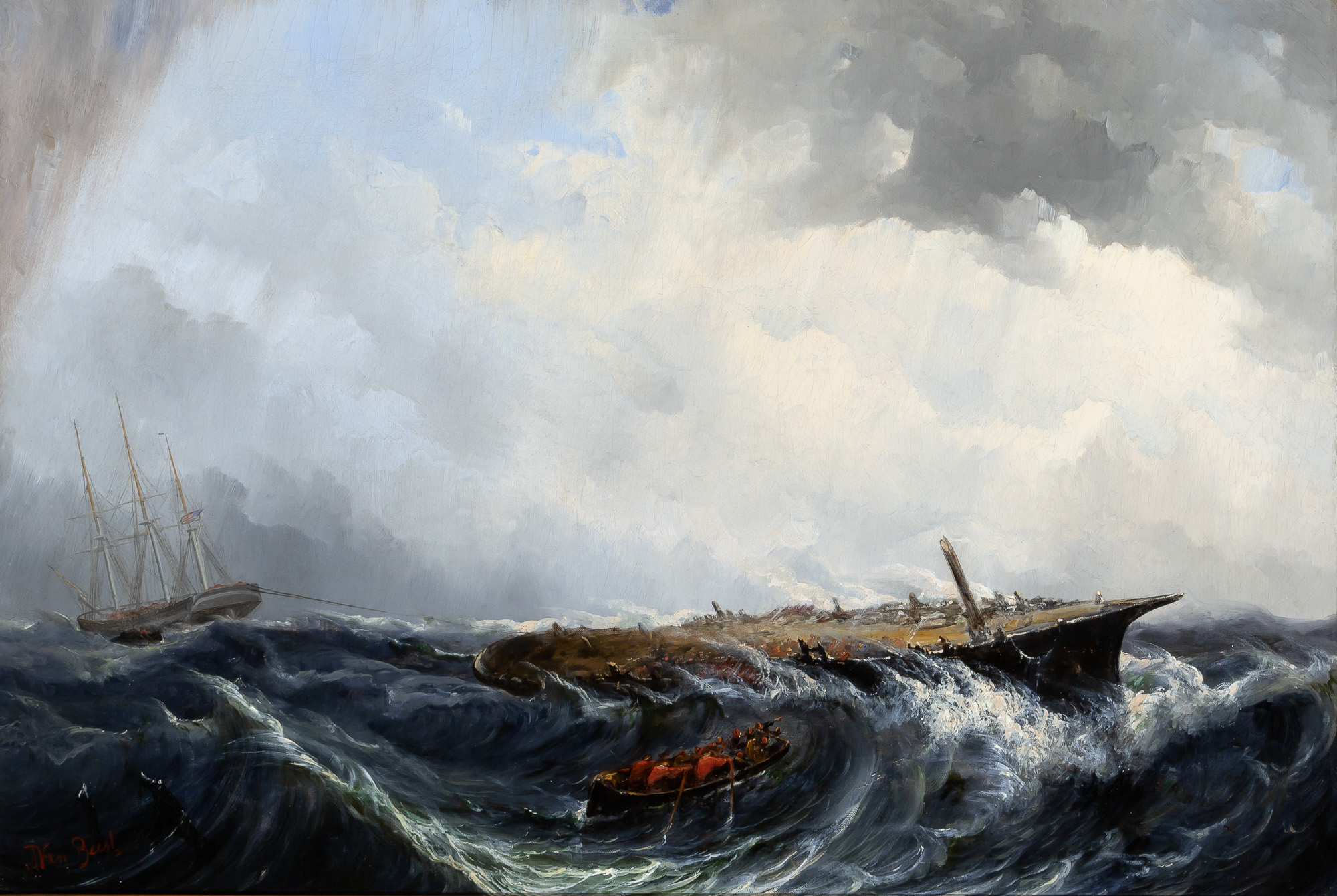 Lot image - Albert Van Beest and William Bradford