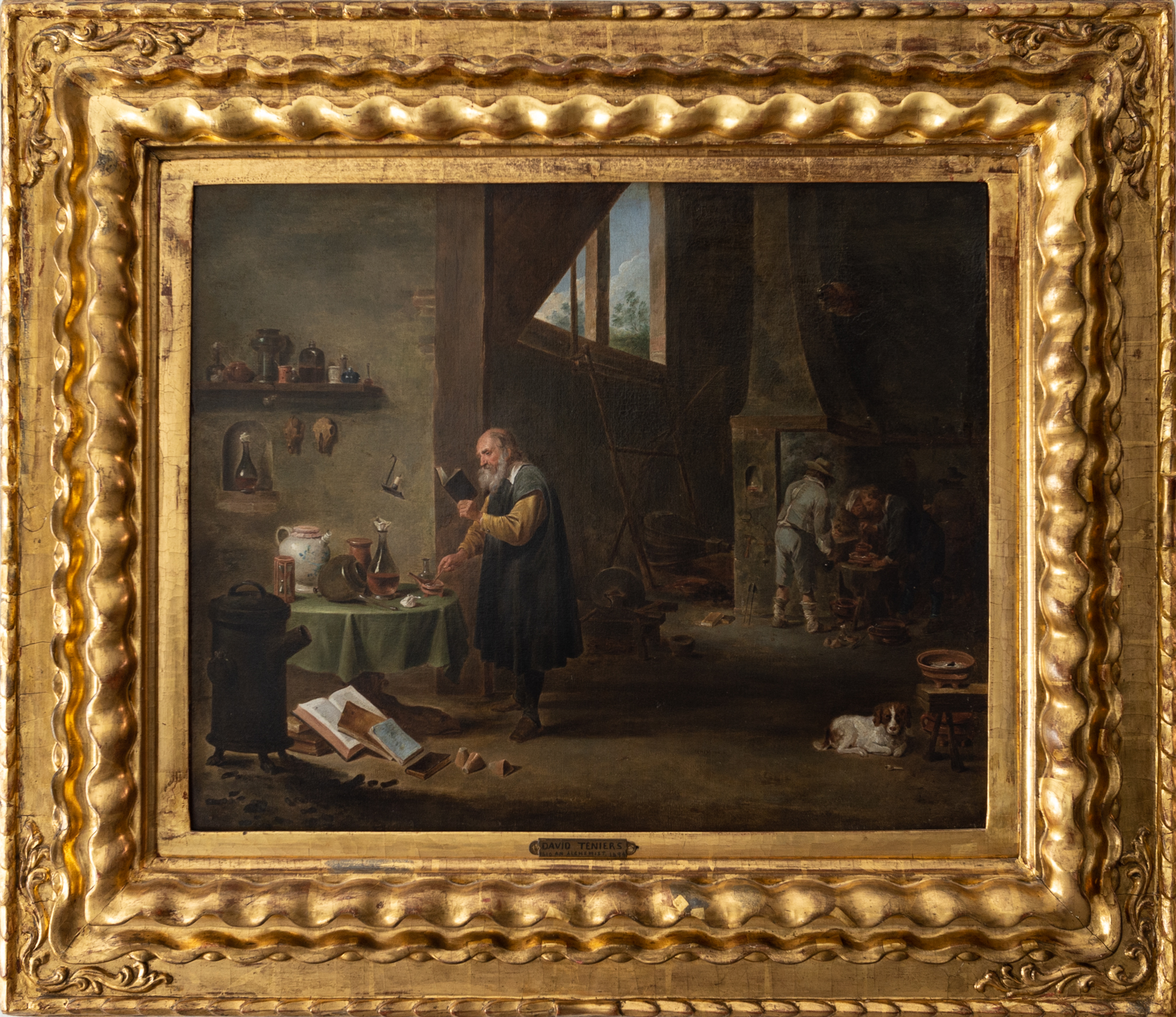 Lot image - Follower of David Teniers
