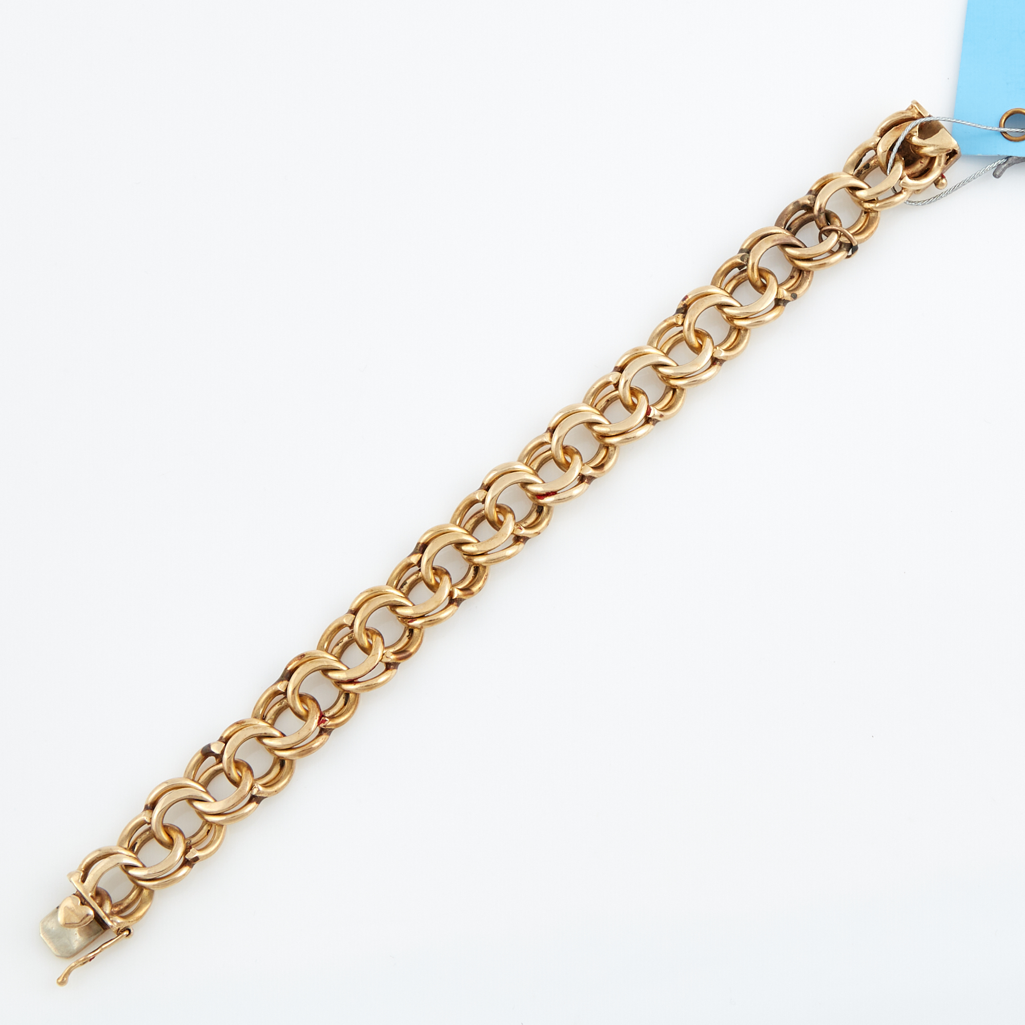 Lot image - Gold Flexible Bracelet, 14K 37 dwt.