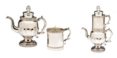 Lot image - American Silver Tea Maker