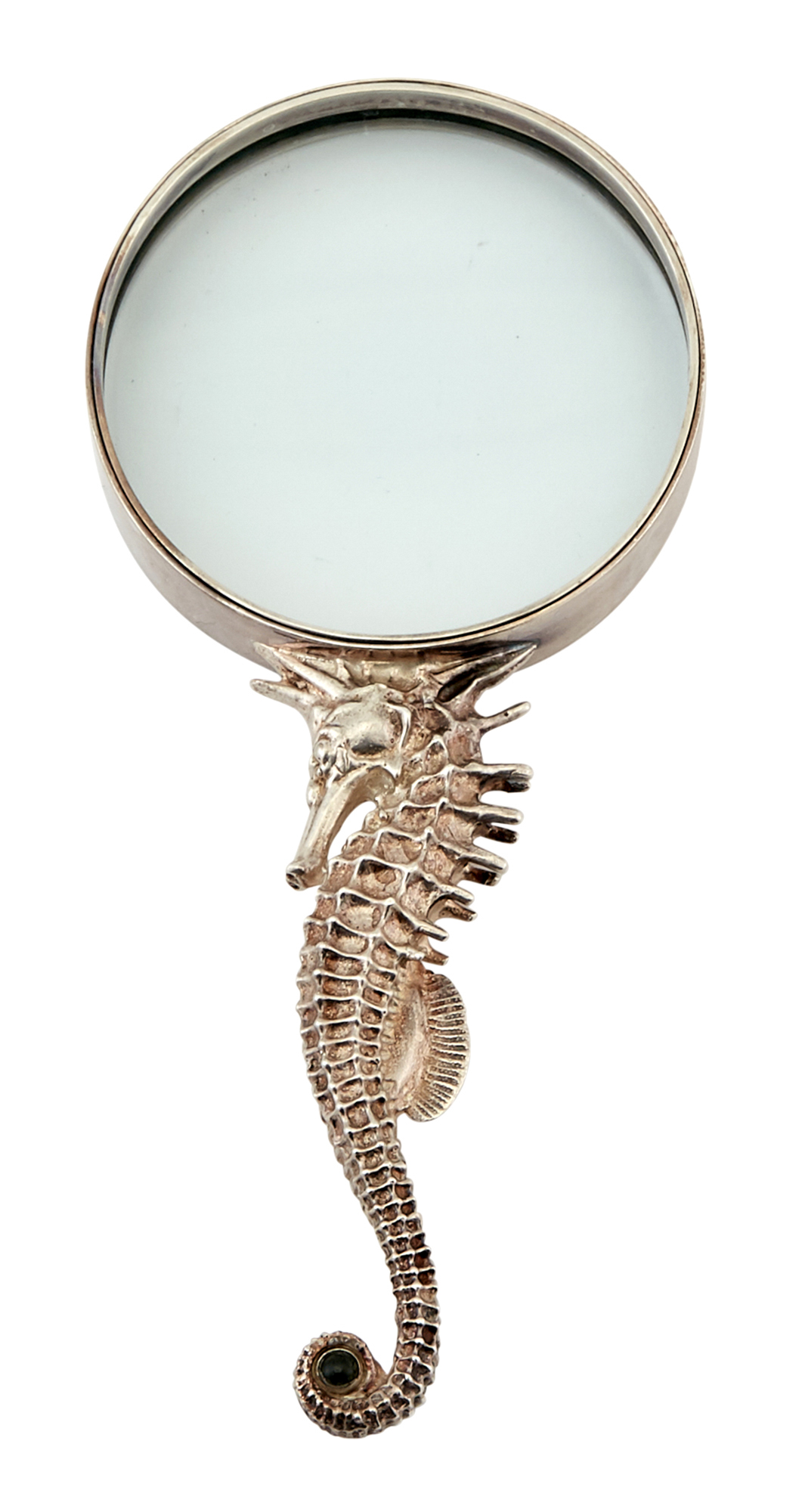 Lot image - English Novelty Sterling Silver Magnifying Glass