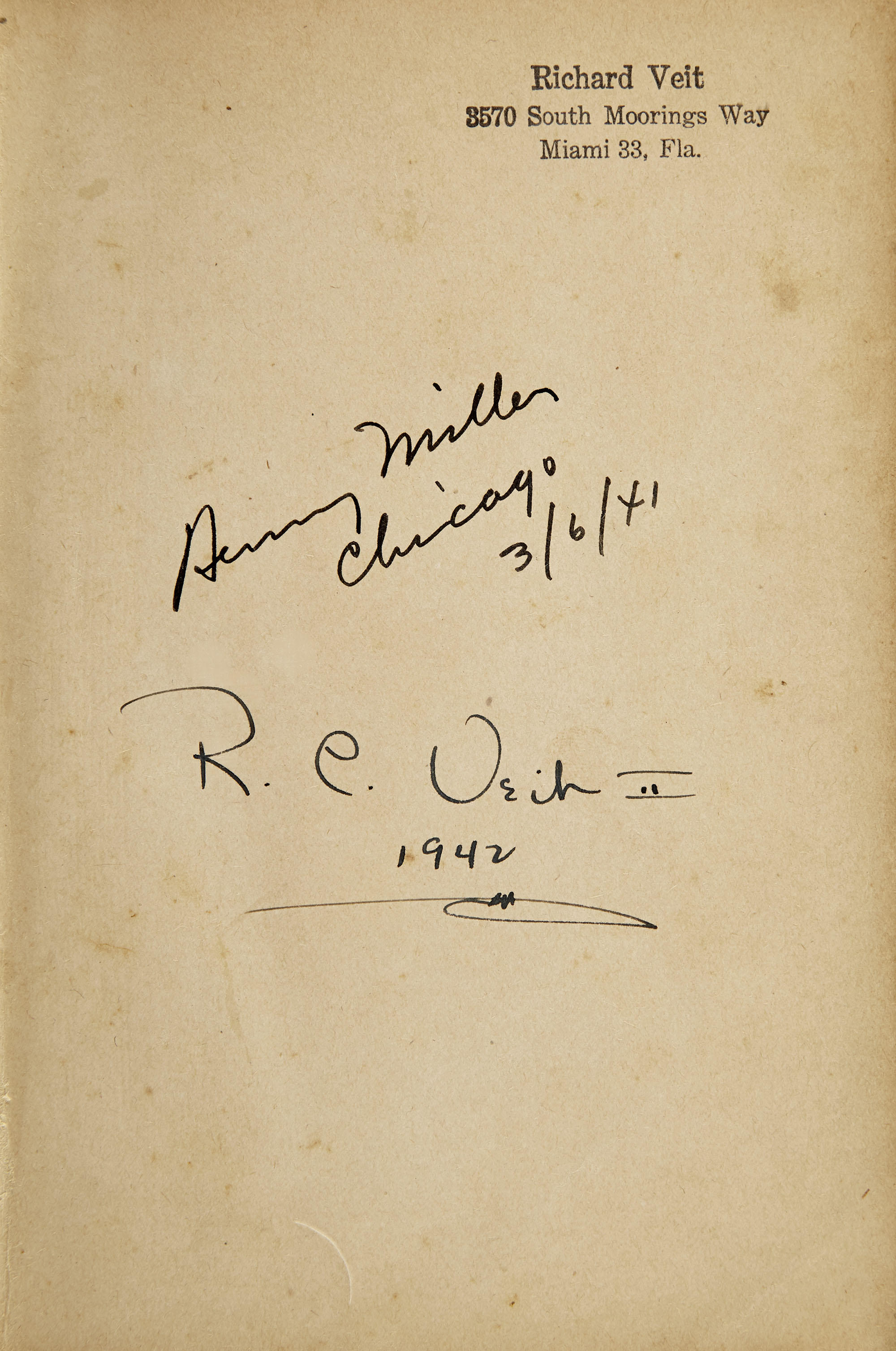 Lot image - MILLER, HENRY  Tropic of Cancer.