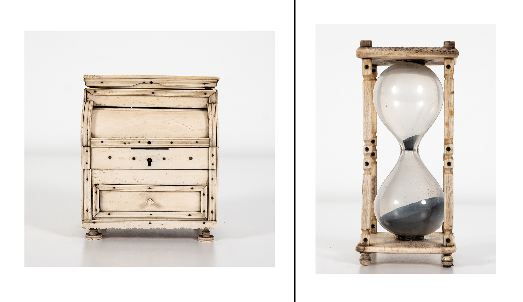 Lot image - Two Sailor-Made Bone Objects