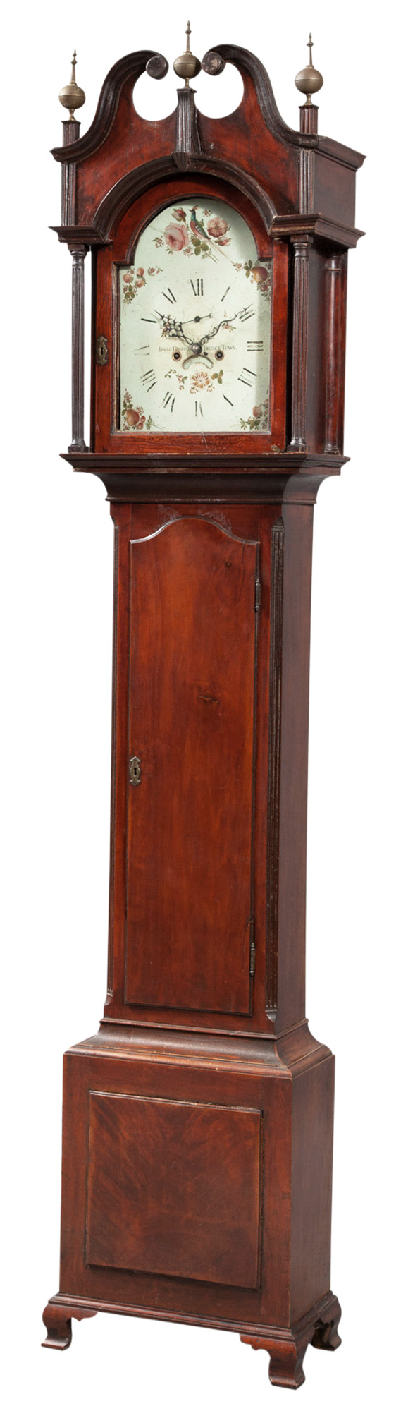 Lot image - Federal Cherry Tall Case Clock