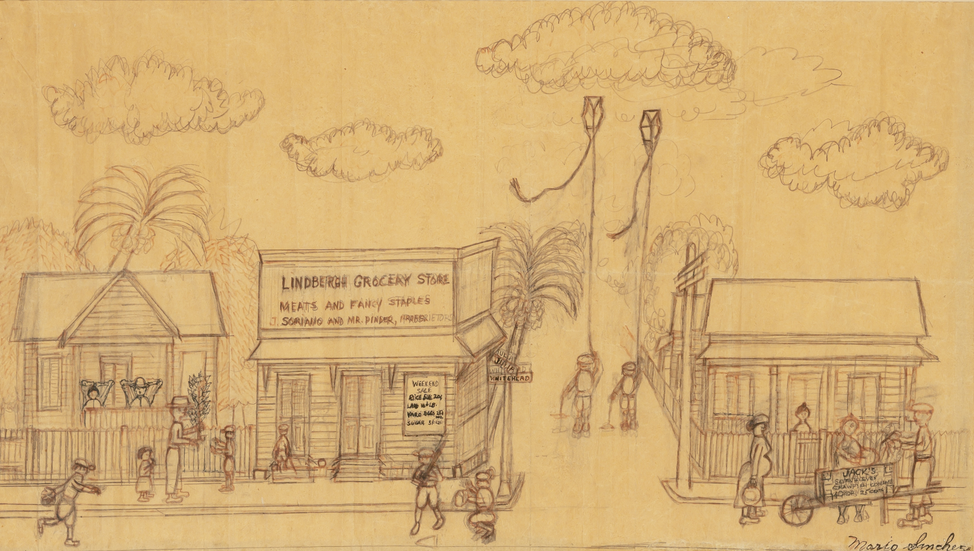 Lot image - Mario Sanchez